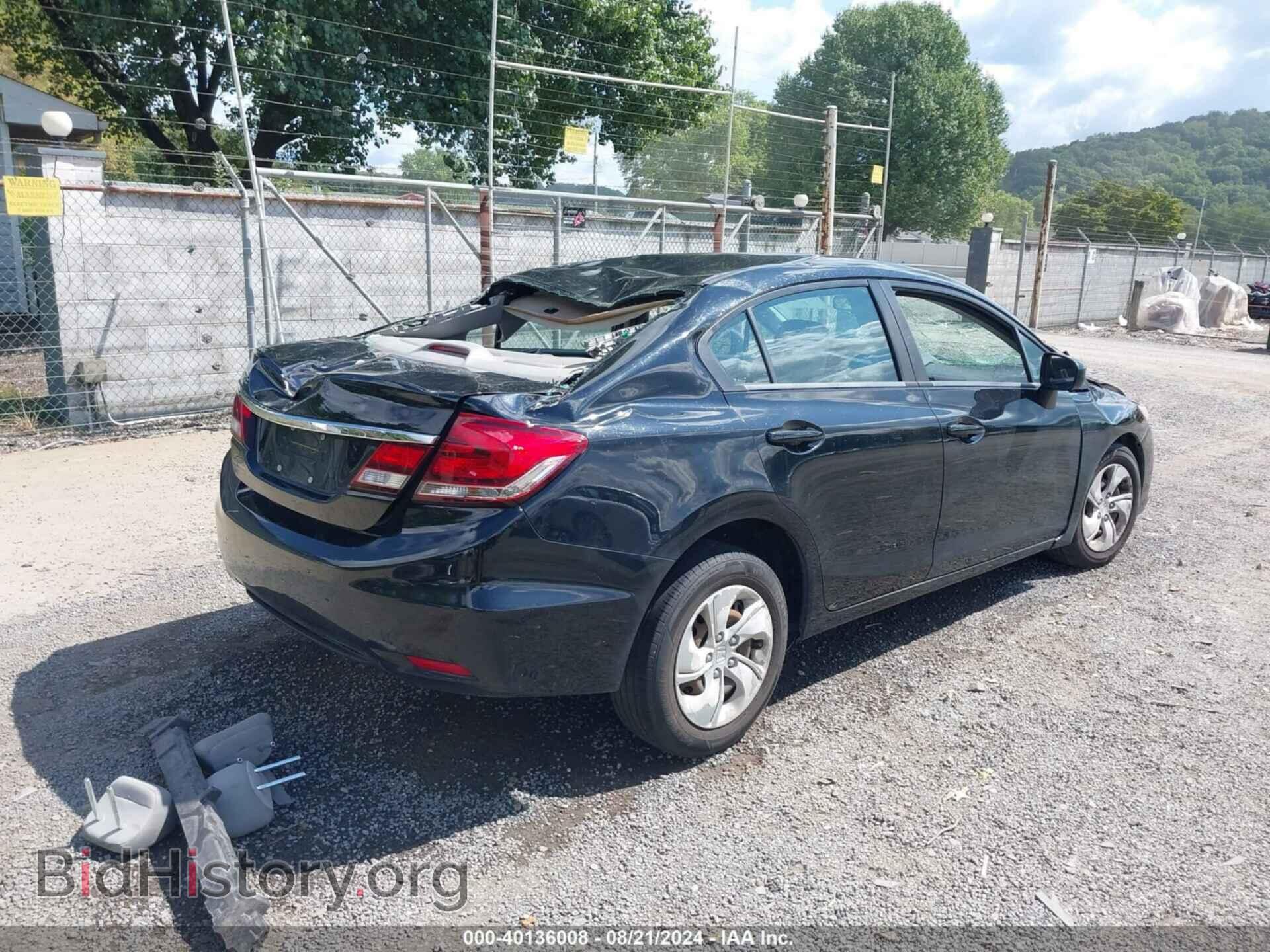 2014 HONDA CIVIC - VIN: 19XFB2F5XEE026753 - Photo 4