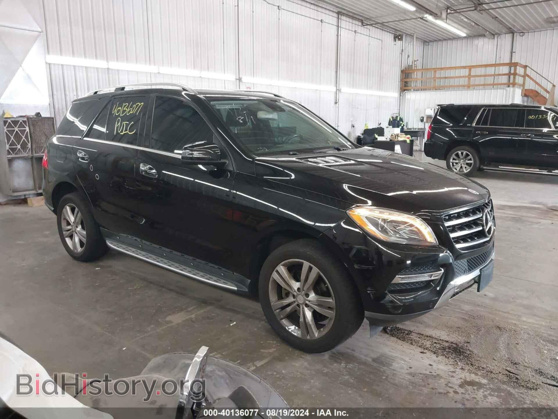 Photo 4JGDA5HB6DA207134 - MERCEDES-BENZ ML 350 2013