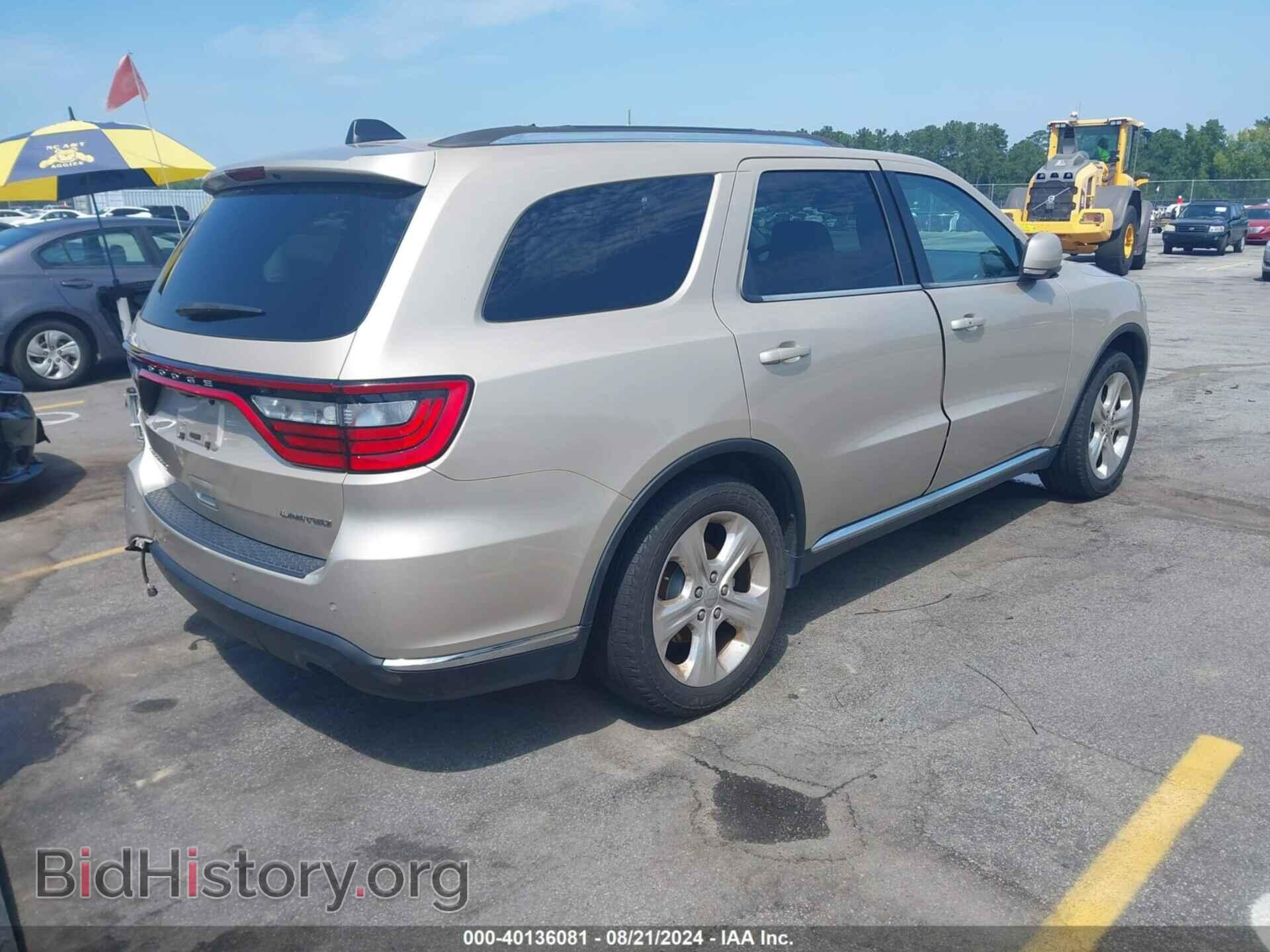 2015 DODGE DURANGO - VIN: 1C4RDHDG5FC937709 - Photo 4