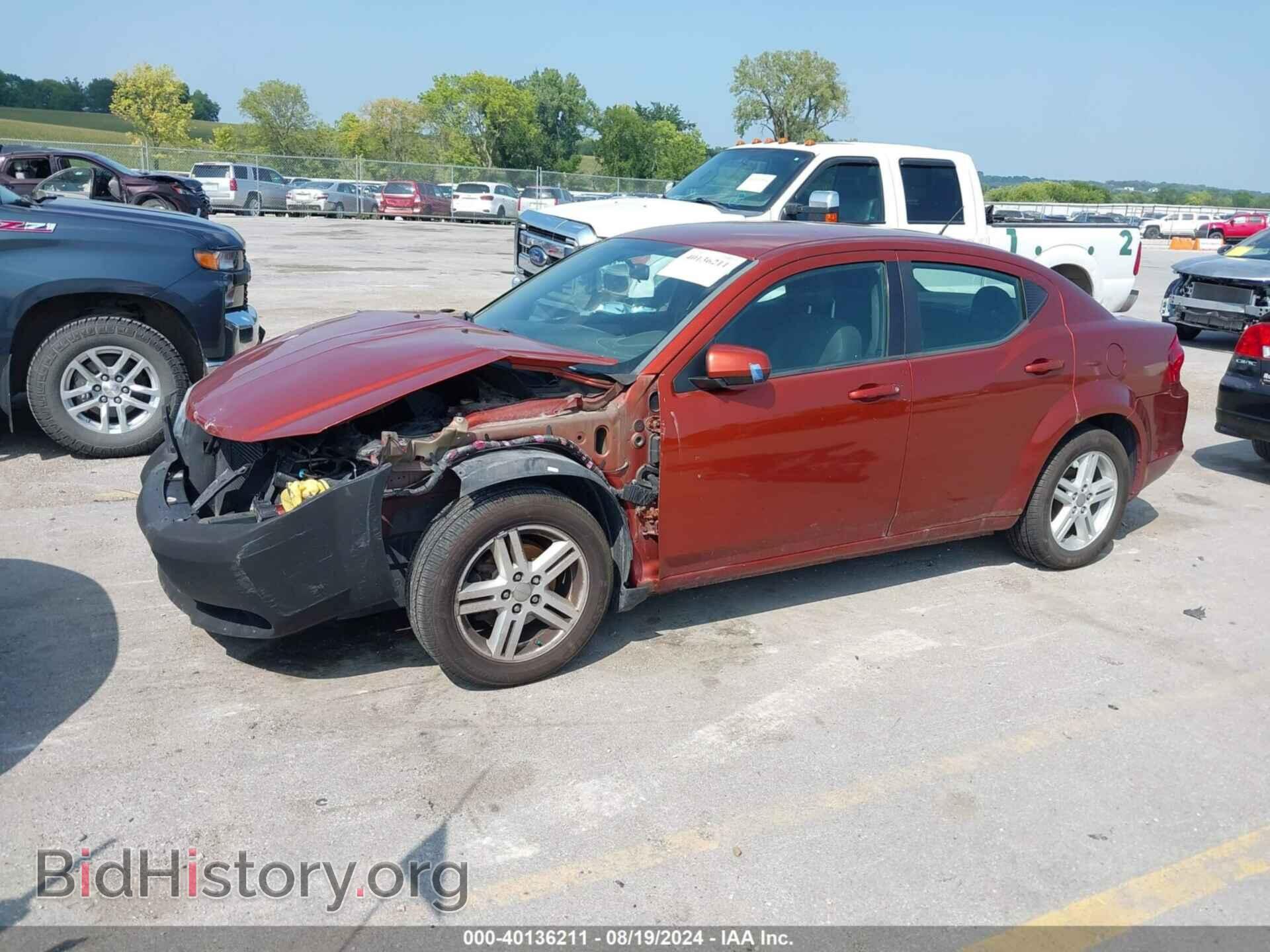 2012 DODGE AVENGER - VIN: 1C3CDZCB6CN162620 - Фото 2