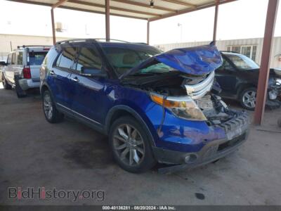 2013 Ford EXPLORER XLT, синий — VIN 1FM5K8D85DGA61948, IAAI