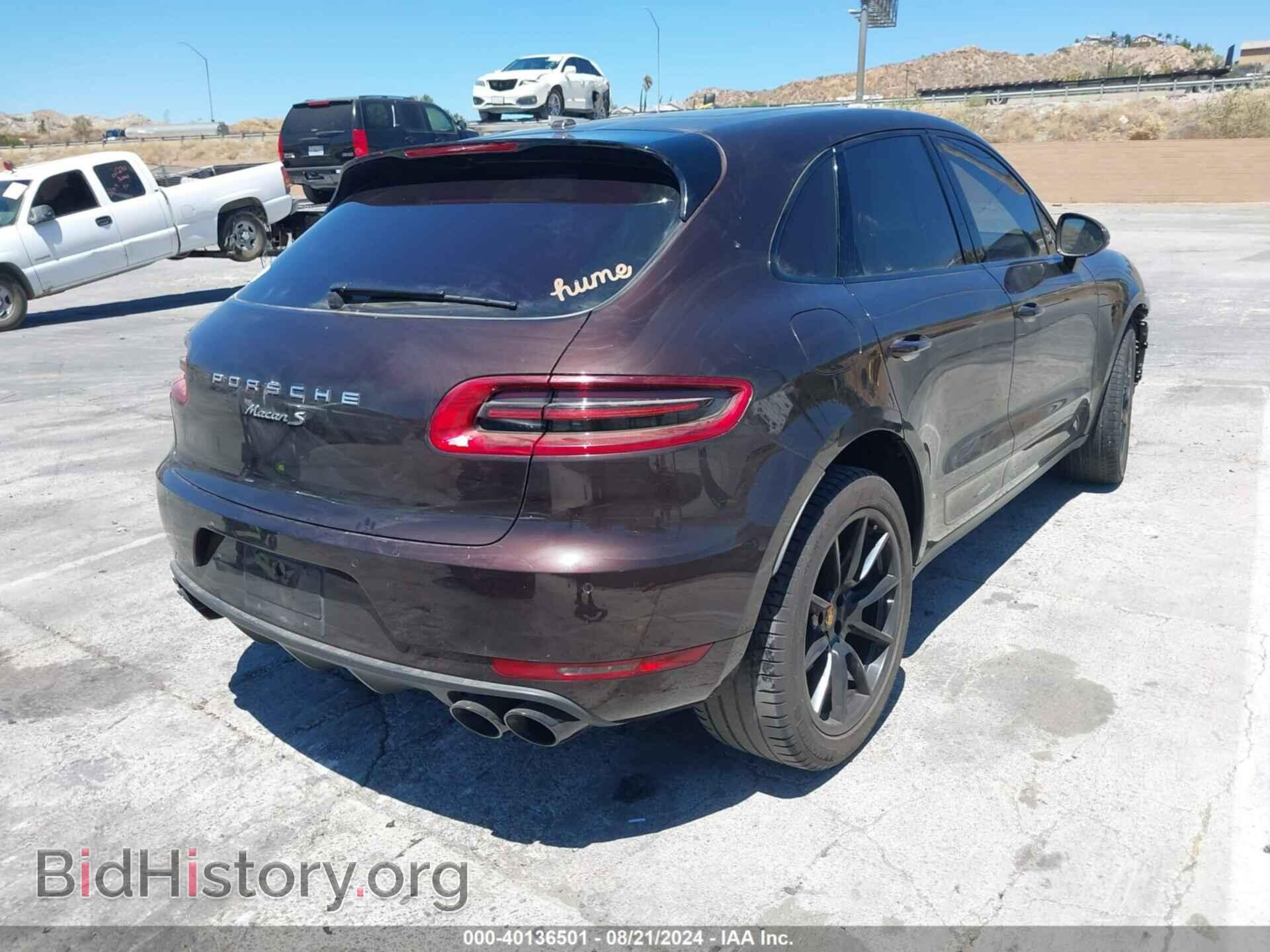 2016 PORSCHE MACAN - VIN: WP1AB2A58GLB45797 - Photo 4