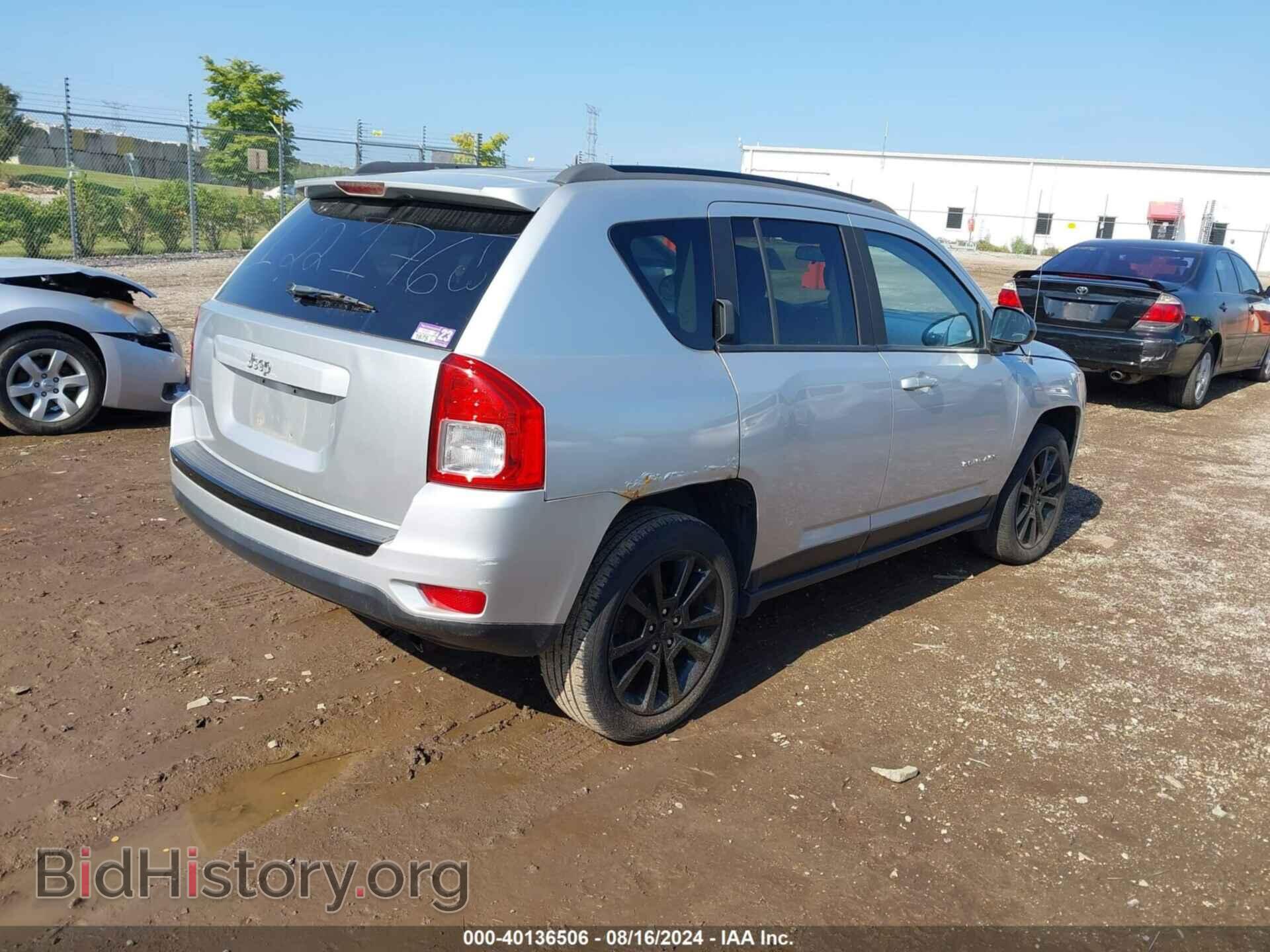 2013 JEEP COMPASS - VIN: 1C4NJDEB3DD167391 - Фото 4
