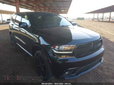 2019 Dodge DURANGO SXT Plus RWD, черный — VIN 1C4RDHAG0KC753602, IAAI