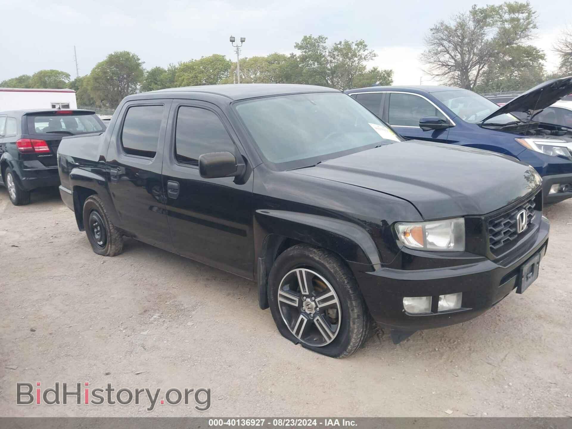 Photo 5FPYK1F76DB001756 - HONDA RIDGELINE 2013
