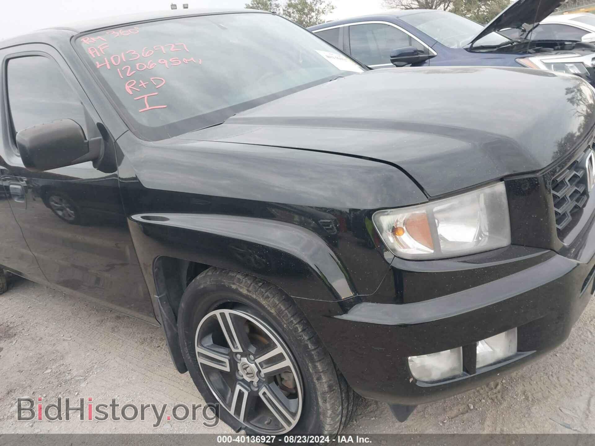 2013 HONDA RIDGELINE - VIN: 5FPYK1F76DB001756 - Фото 6