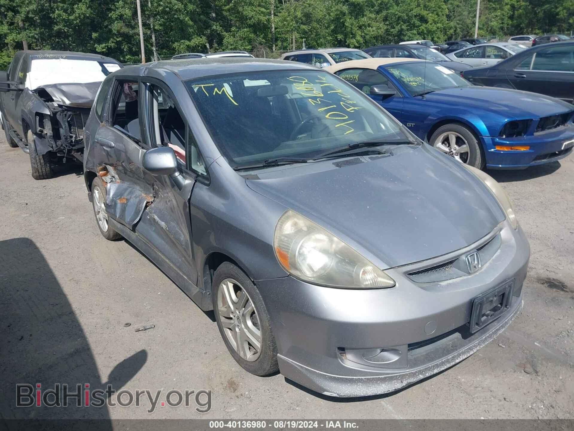 Photo JHMGD38657S006726 - HONDA FIT 2007