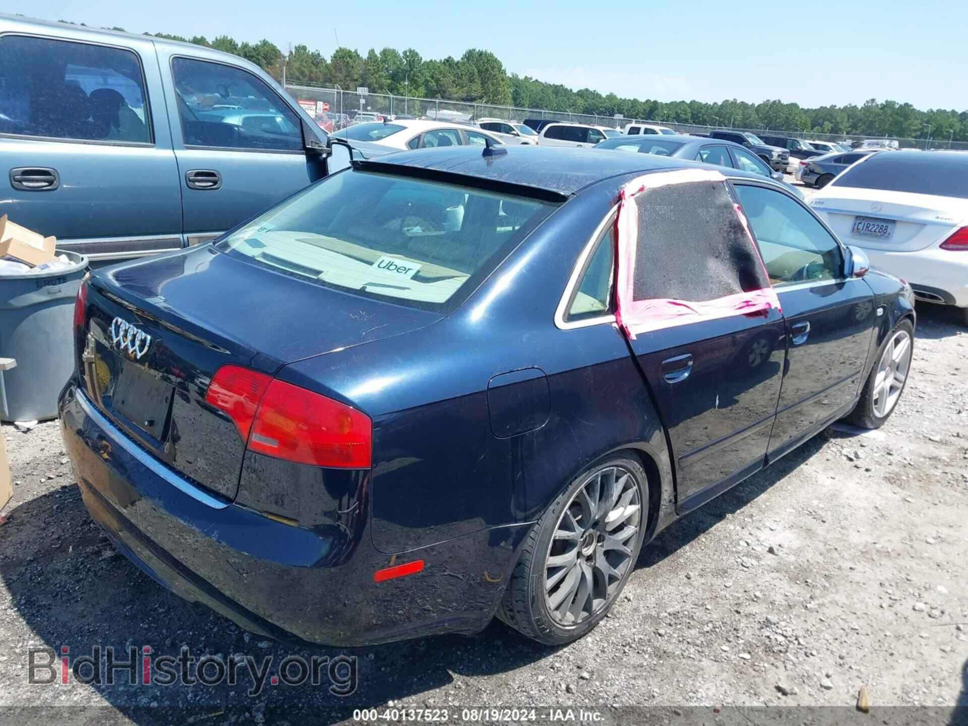 2008 AUDI A4 - VIN: WAUDF78E98A168389 - Фото 4
