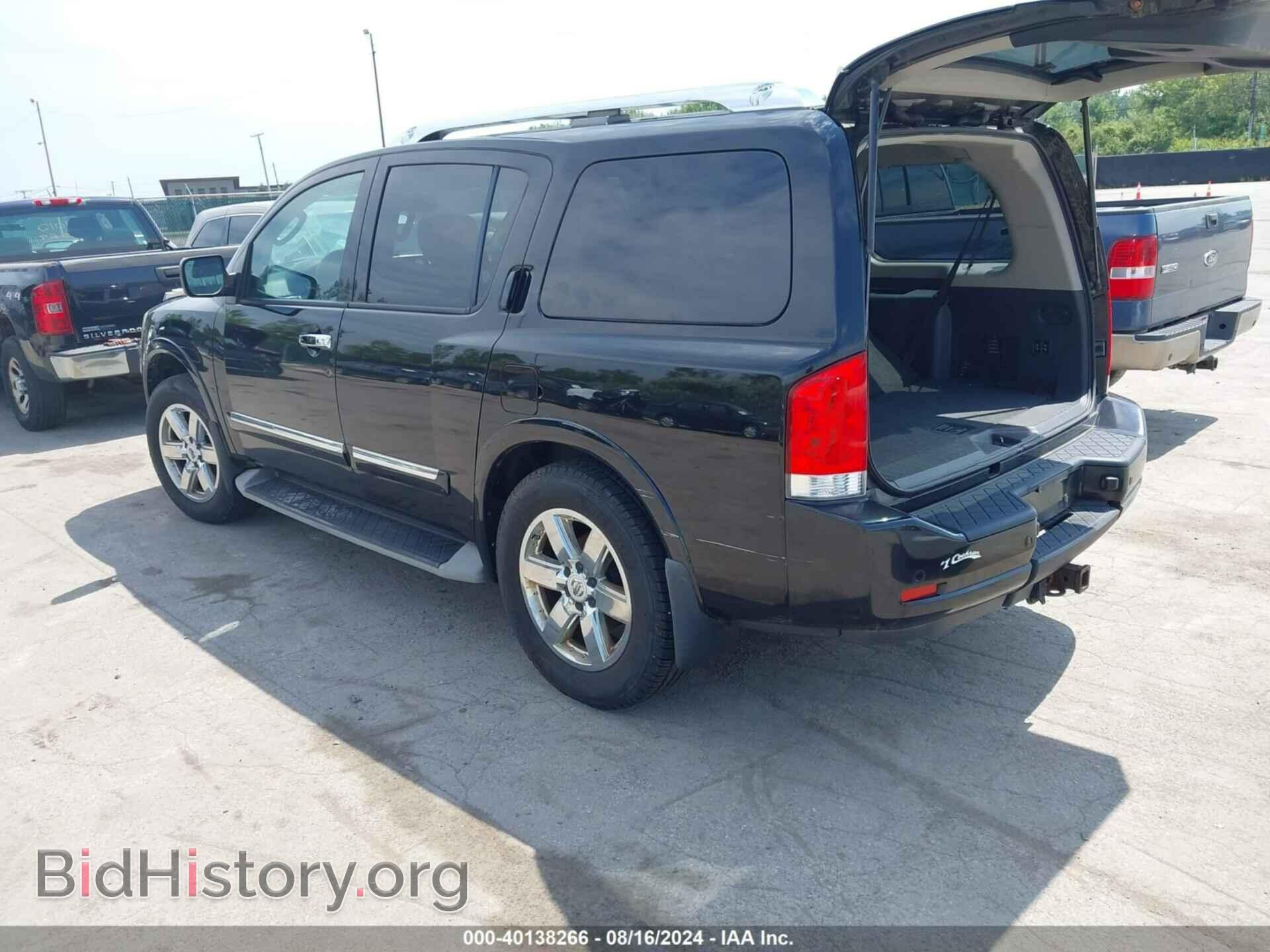 2012 NISSAN ARMADA - VIN: 5N1AA0NCXCN606655 - Фото 3