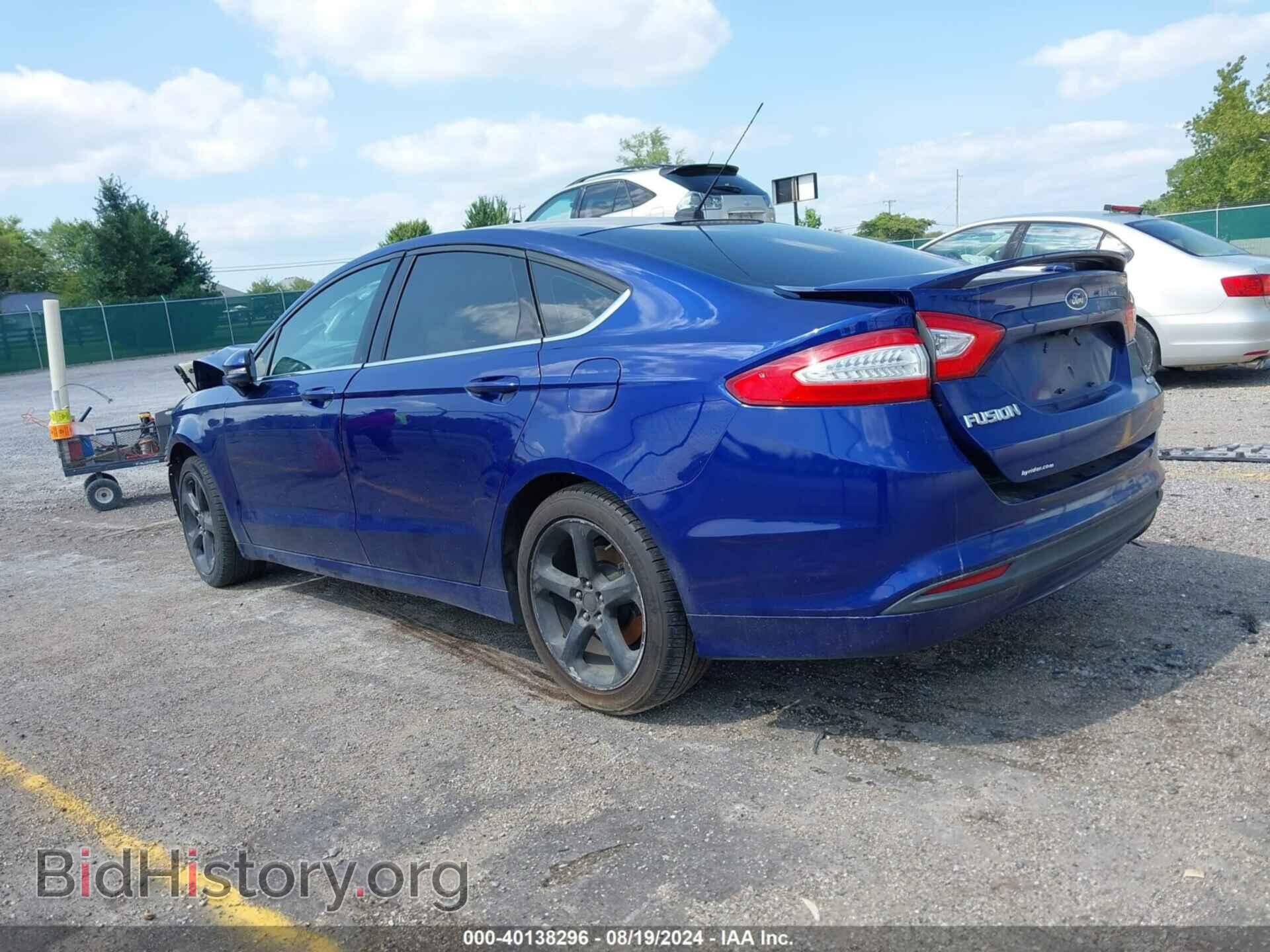 2013 FORD FUSION - VIN: 3FA6P0HR4DR107573 - Фото 3