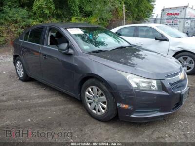 2011 Chevrolet CRUZE LS, gray — VIN 1G1PC5SH5B7243473, IAAI