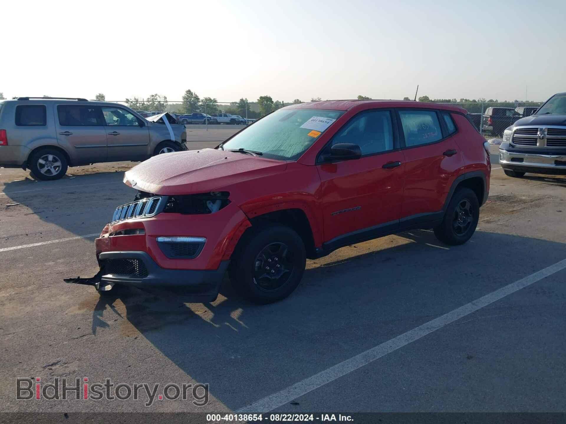 2019 JEEP COMPASS - VIN: 3C4NJDAB4KT664849 - Фото 2