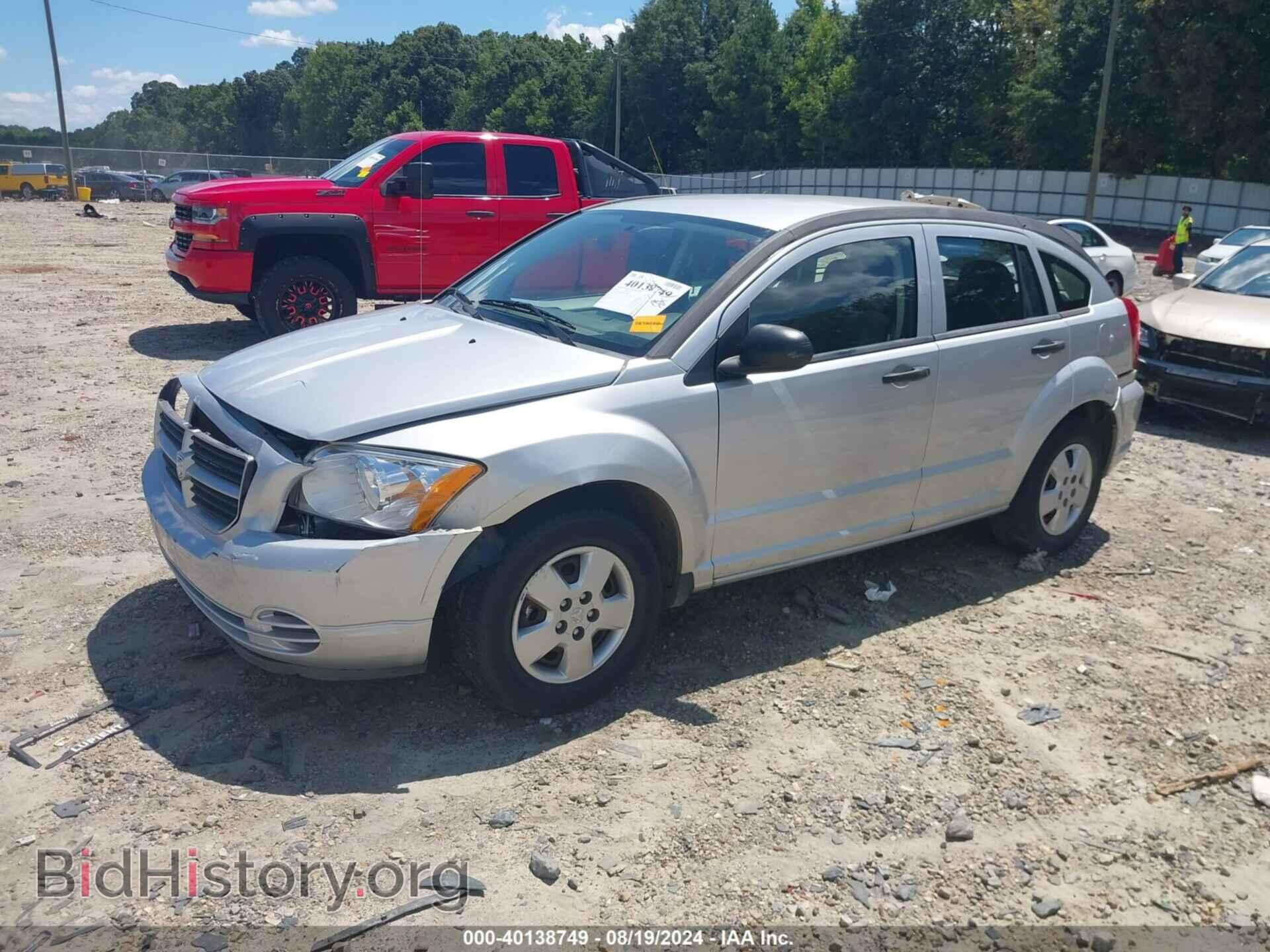 2007 DODGE CALIBER - VIN: 1B3HB28B47D506952 - Фото 2