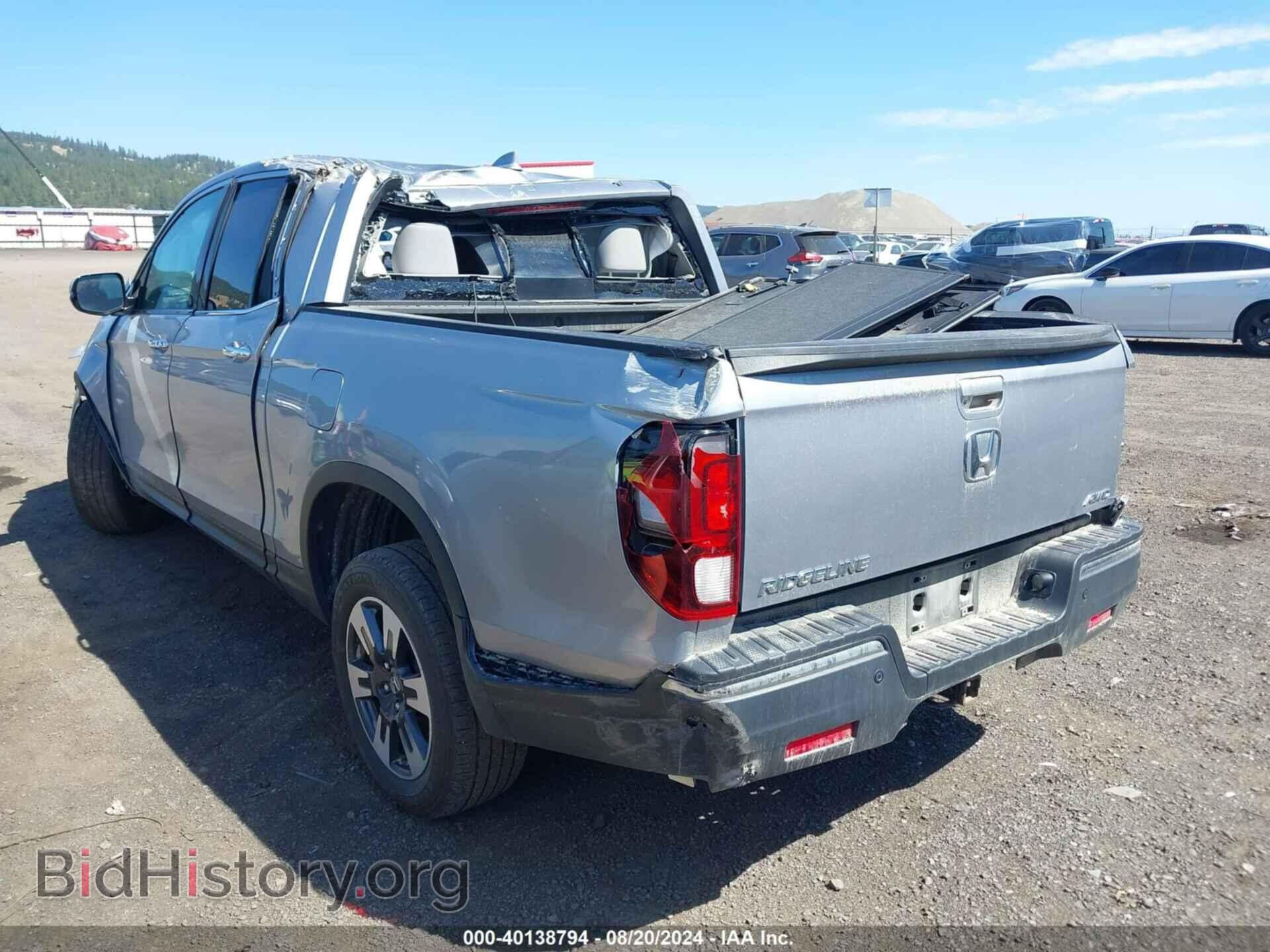 2019 HONDA RIDGELINE - VIN: 5FPYK3F72KB004565 - Фото 3