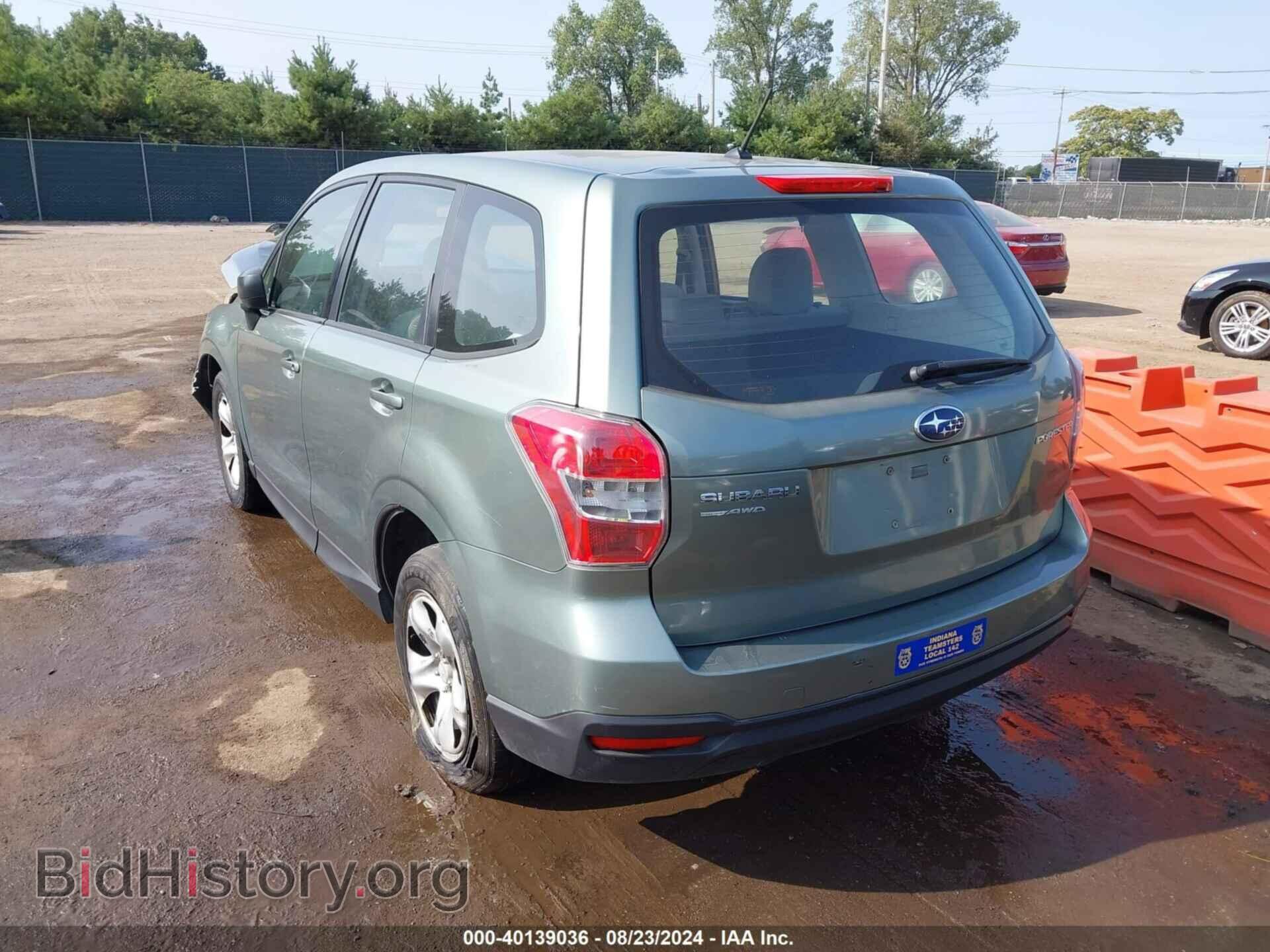 2014 SUBARU FORESTER - VIN: JF2SJAAC2EH529710 - Фото 3
