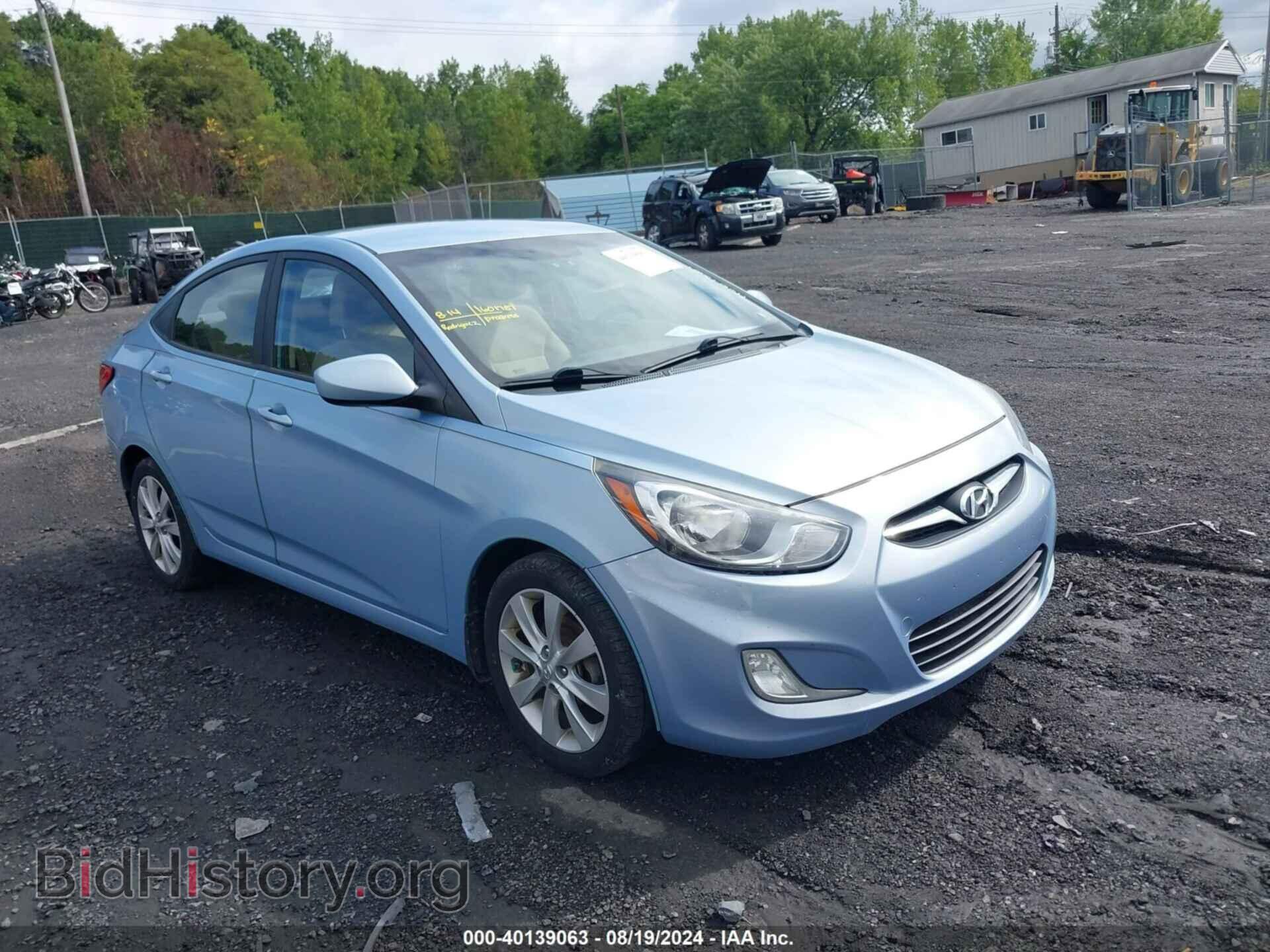 Photo KMHCU4AE2CU167584 - HYUNDAI ACCENT 2012