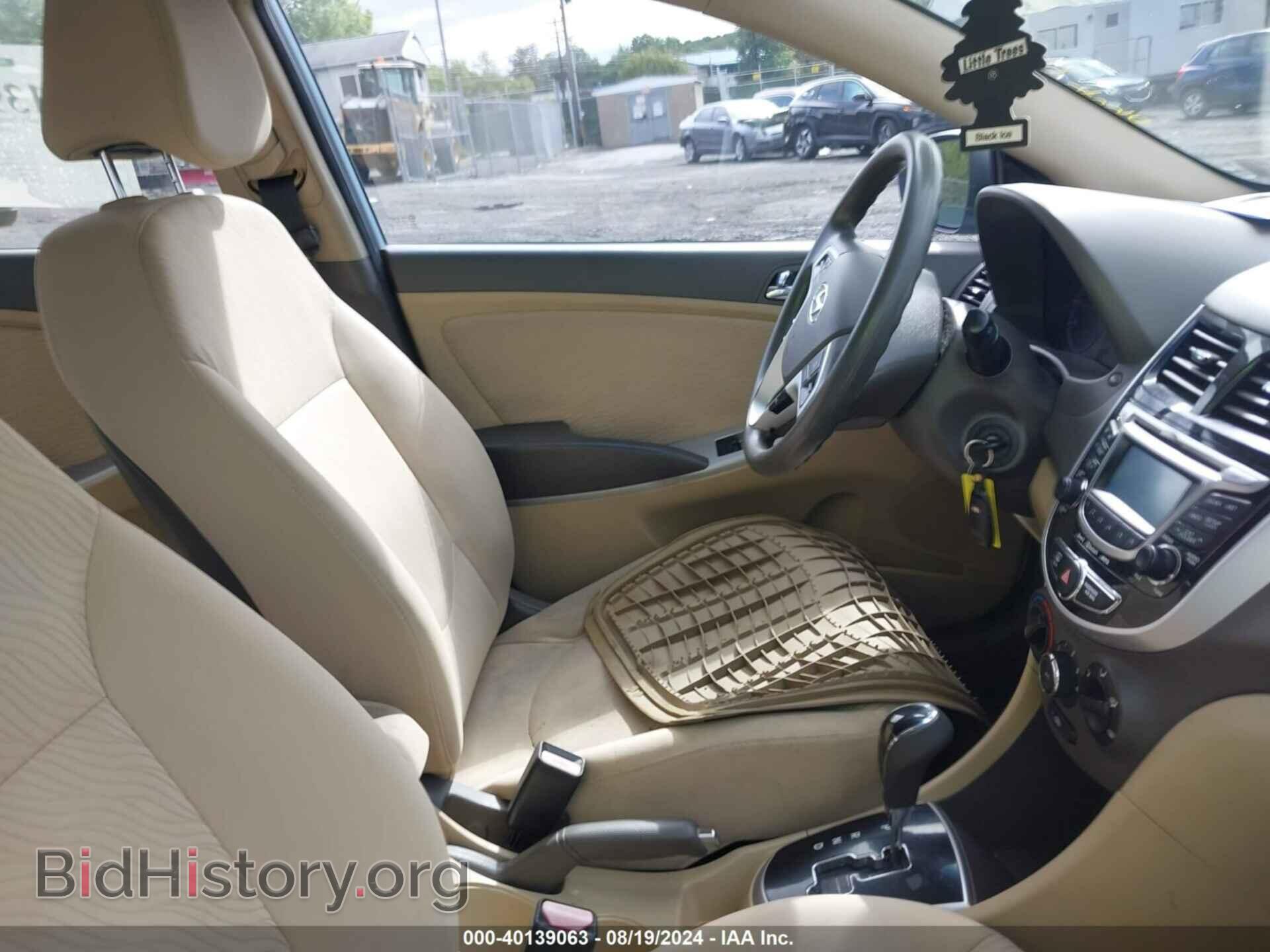 2012 HYUNDAI ACCENT - VIN: KMHCU4AE2CU167584 - Фото 5