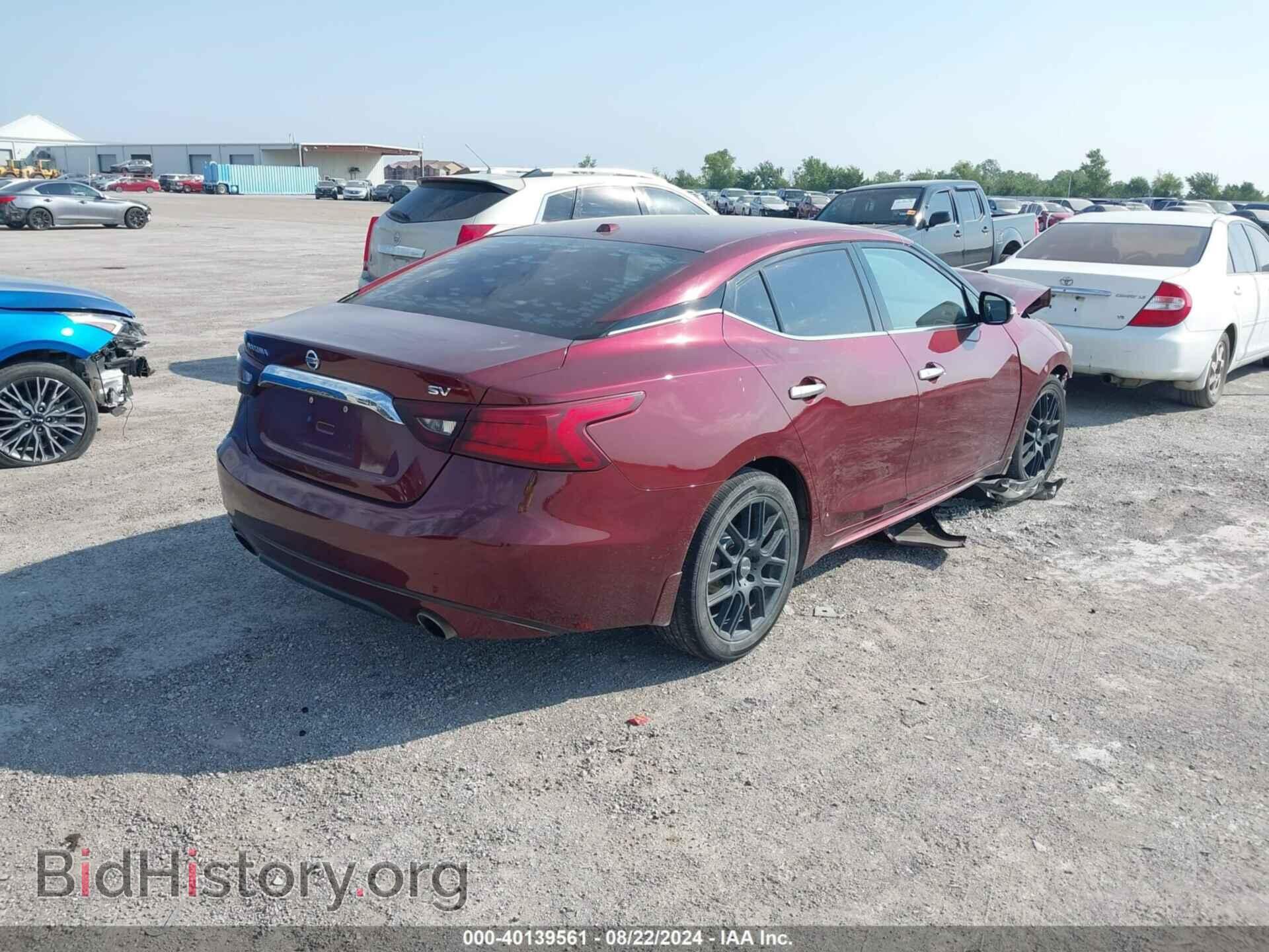 2017 NISSAN MAXIMA - VIN: 1N4AA6APXHC395434 - Фото 4