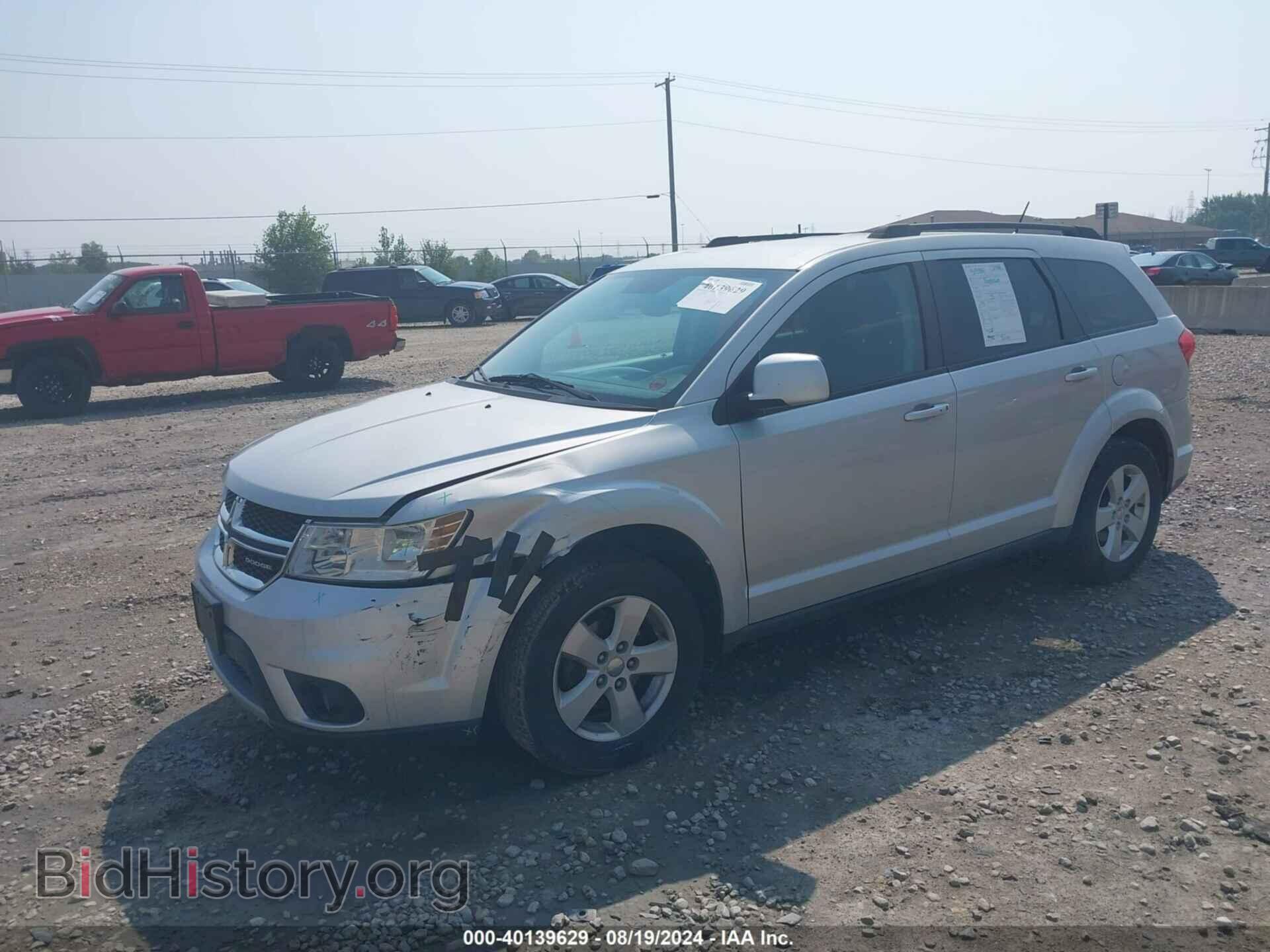2012 DODGE JOURNEY - VIN: 3C4PDCBG9CT245854 - Фото 2