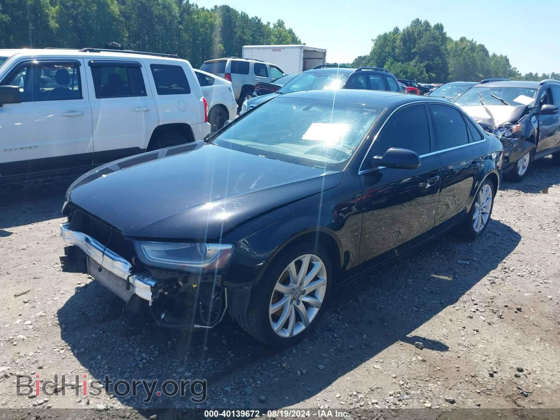 2013 AUDI A4 - VIN: WAUFFAFL2DA084187 - Фото 2