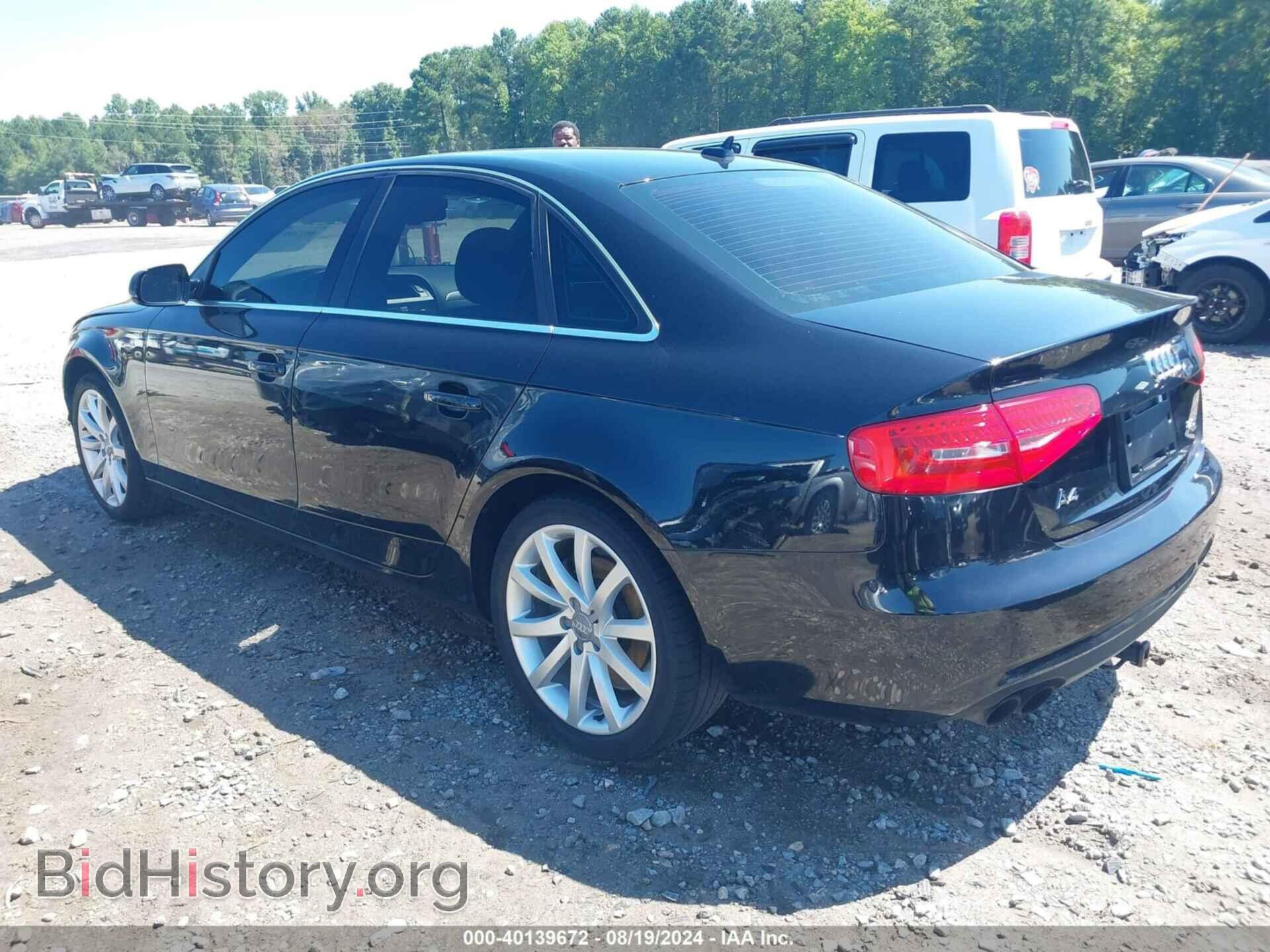 2013 AUDI A4 - VIN: WAUFFAFL2DA084187 - Фото 3