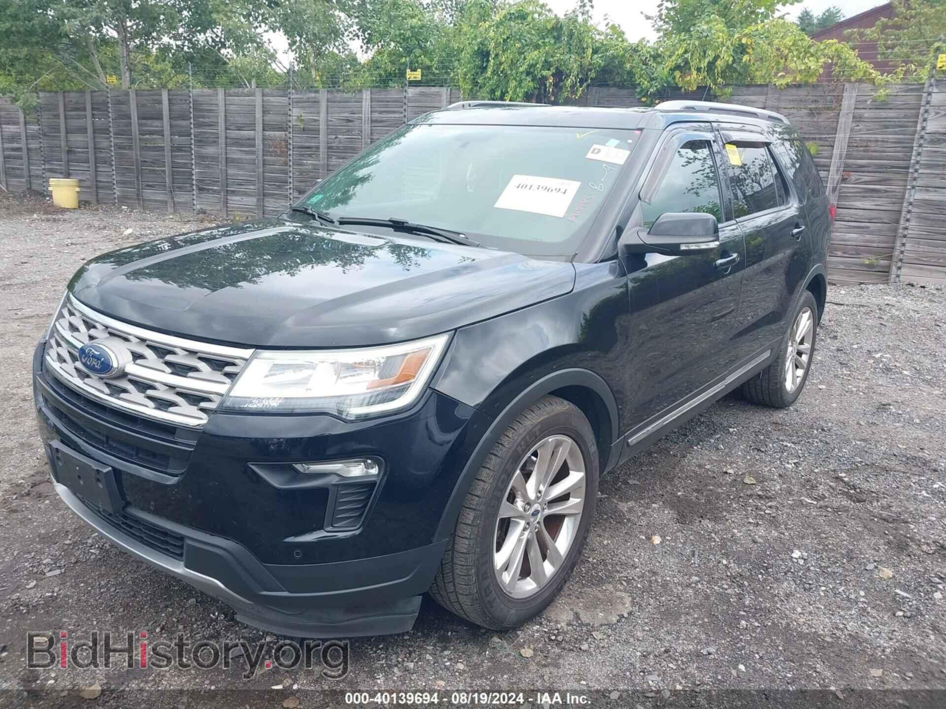 2018 FORD EXPLORER - VIN: 1FM5K8D83JGB82411 - Фото 2