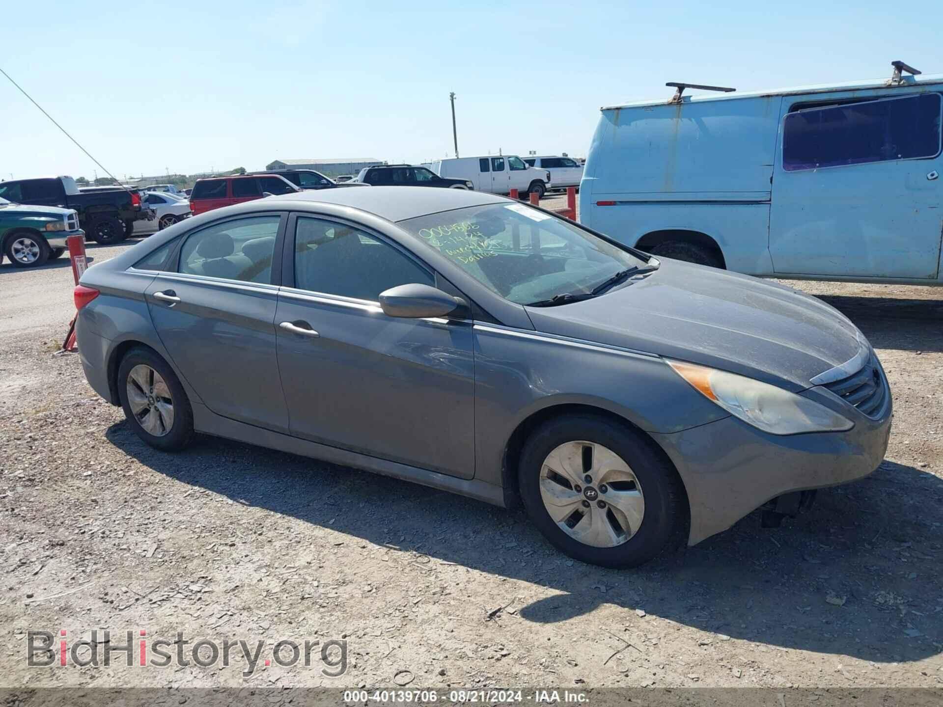 Photo 5NPEB4AC4EH812525 - HYUNDAI SONATA 2014