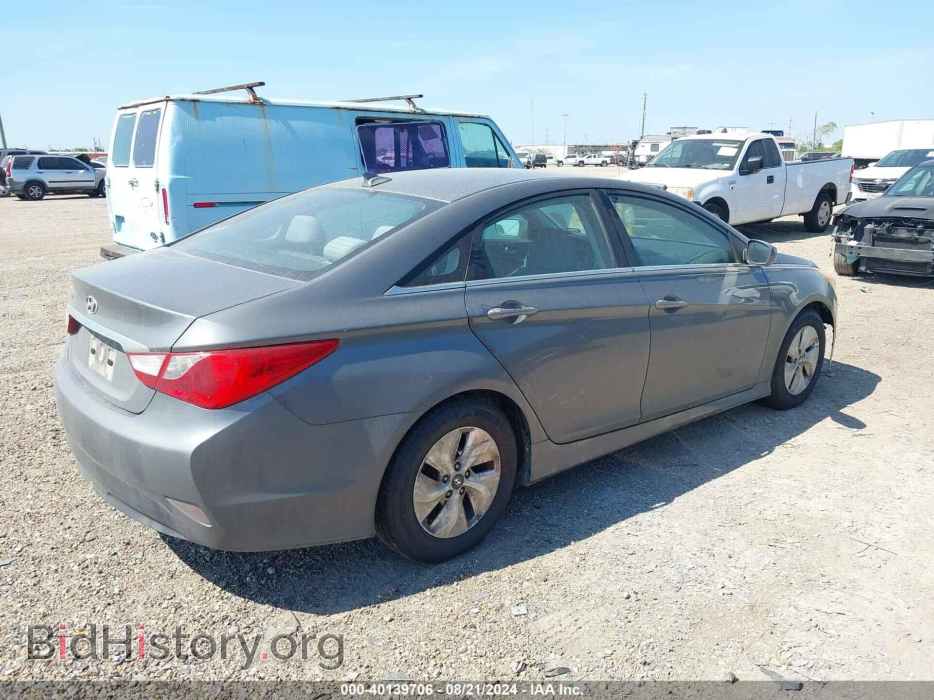 2014 HYUNDAI SONATA - VIN: 5NPEB4AC4EH812525 - Фото 4
