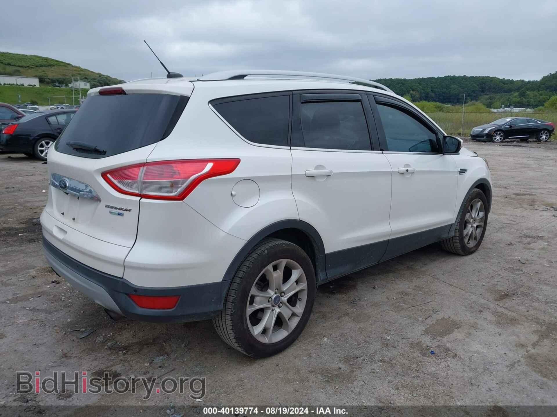 2014 FORD ESCAPE - VIN: 1FMCU9J90EUD60058 - Фото 4