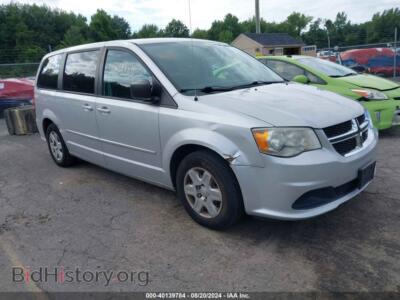 2011 Dodge GRAND CARAVAN EXPRESS, серебристый — VIN 2D4RN4DG4BR608736, IAAI