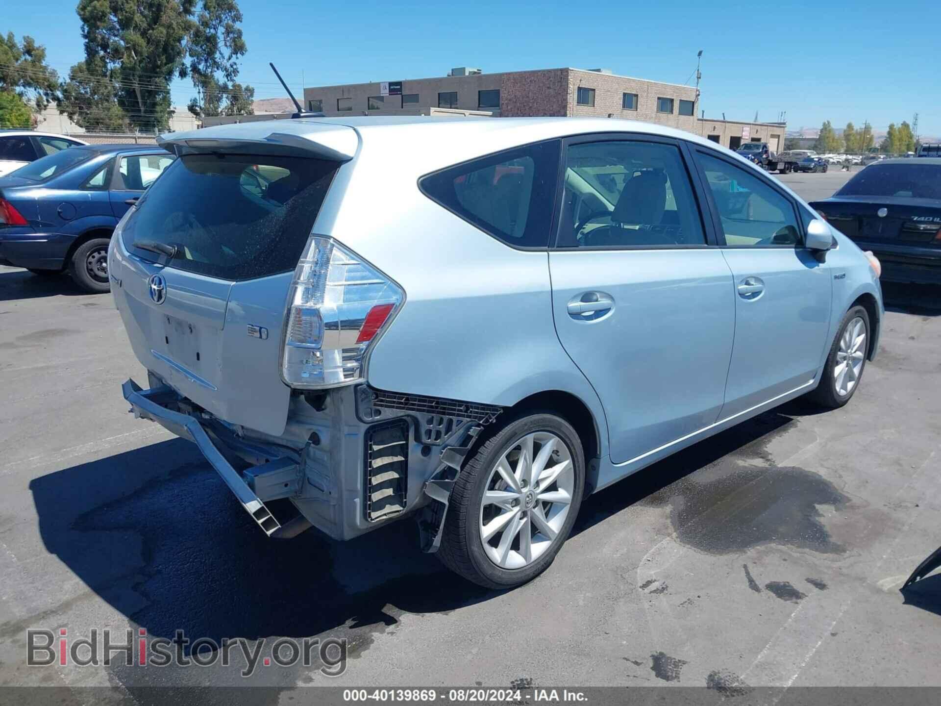 2013 TOYOTA PRIUS V - VIN: JTDZN3EU2D3189471 - Фото 4