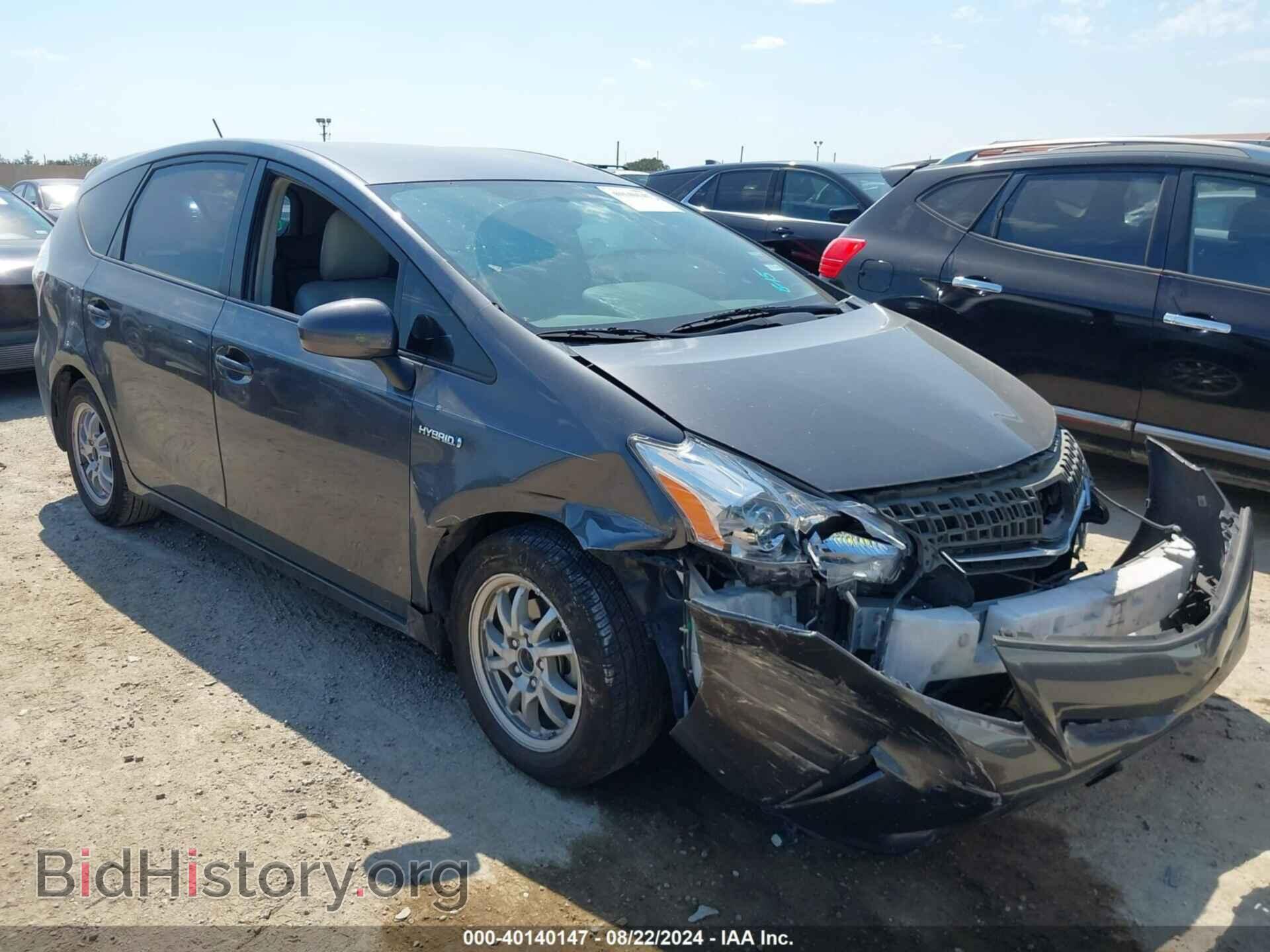 Photo JTDZN3EU0C3179651 - TOYOTA PRIUS V 2012