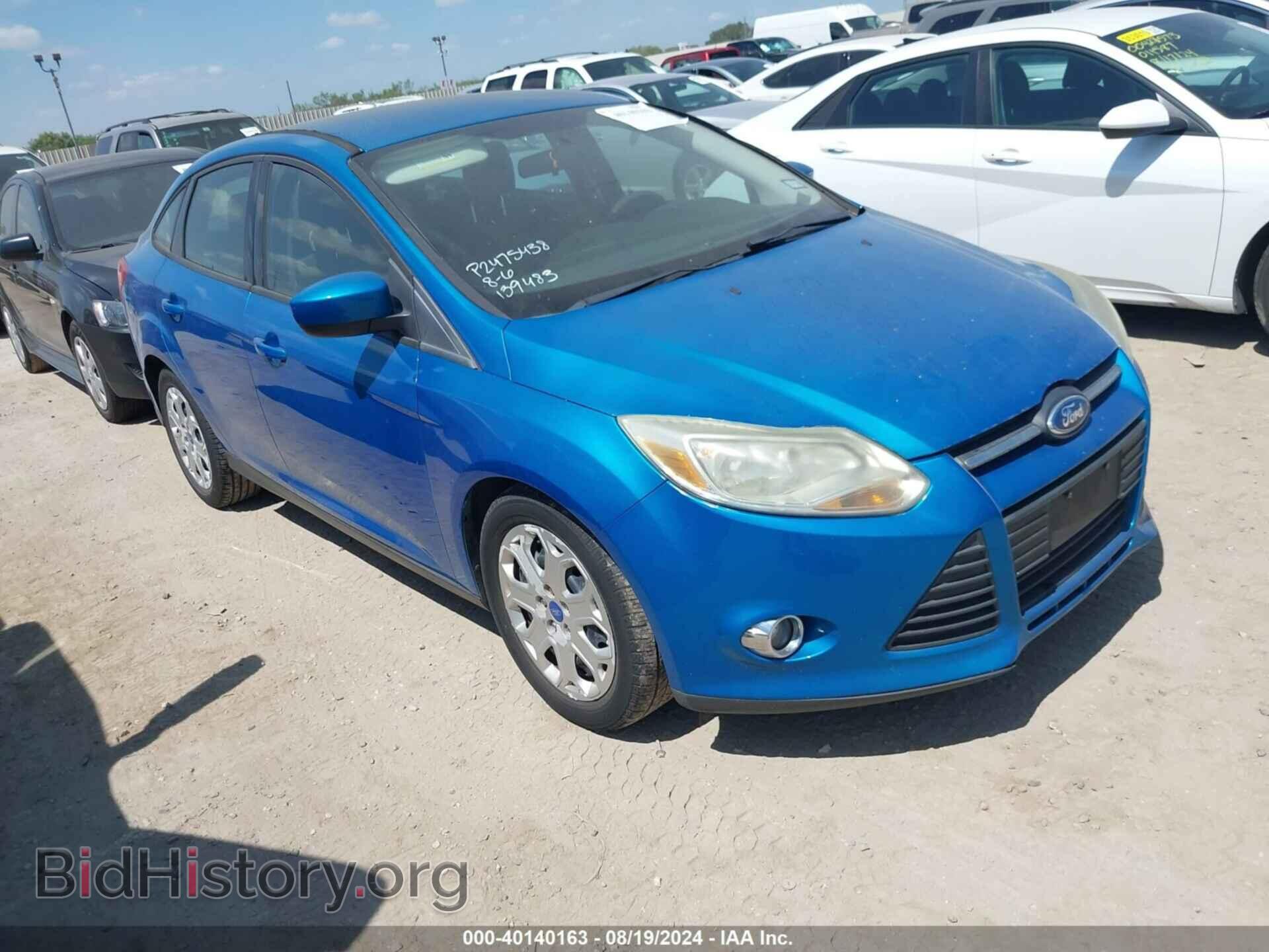 Фотография 1FAHP3F22CL139483 - FORD FOCUS 2012