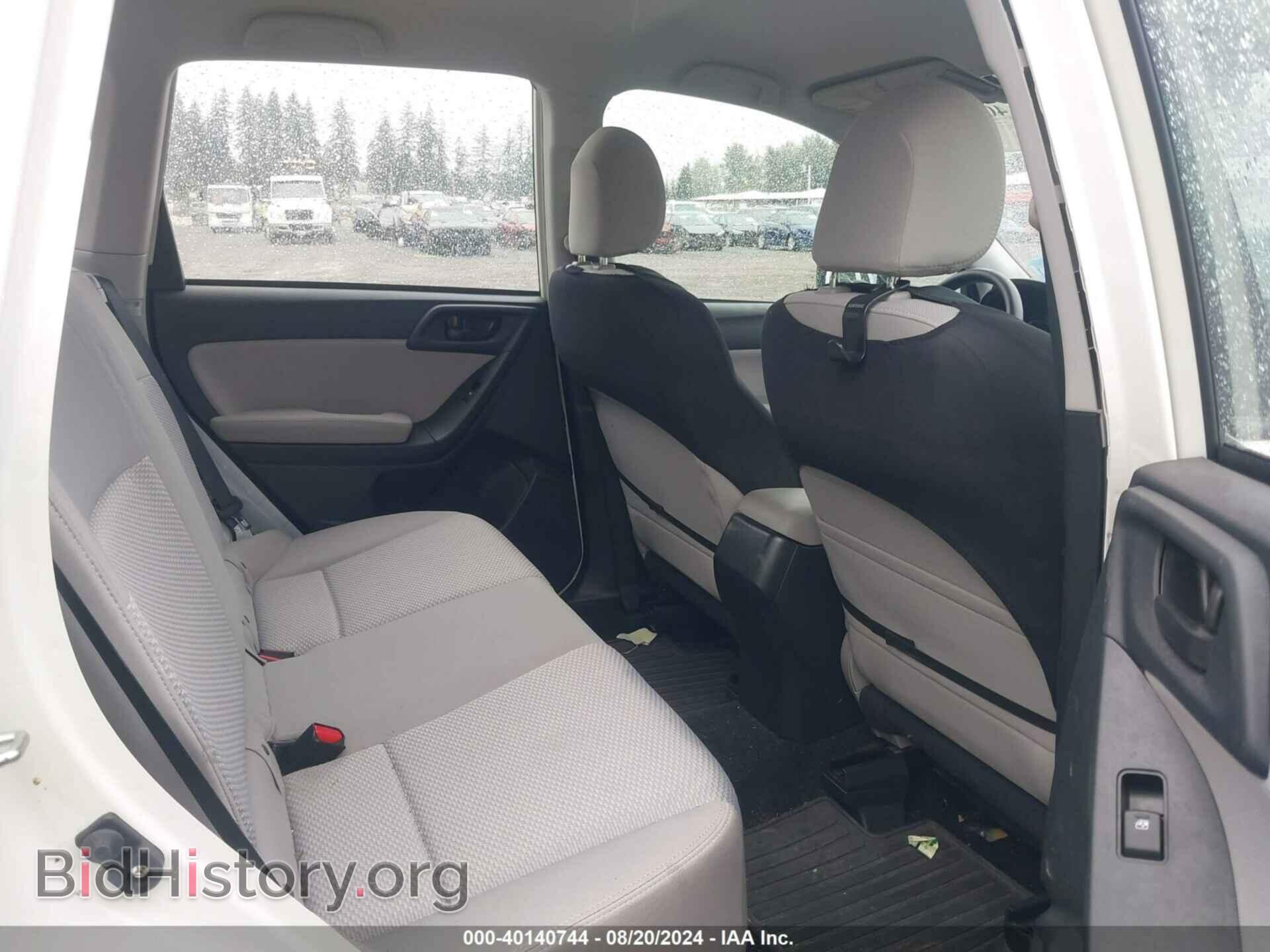 2016 SUBARU FORESTER - VIN: JF2SJABC0GH457195 - Фото 8