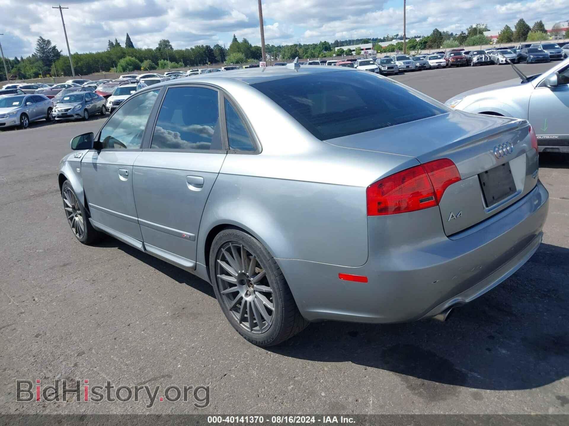 2008 AUDI A4 - VIN: WAUEF78E08A035430 - Фото 3