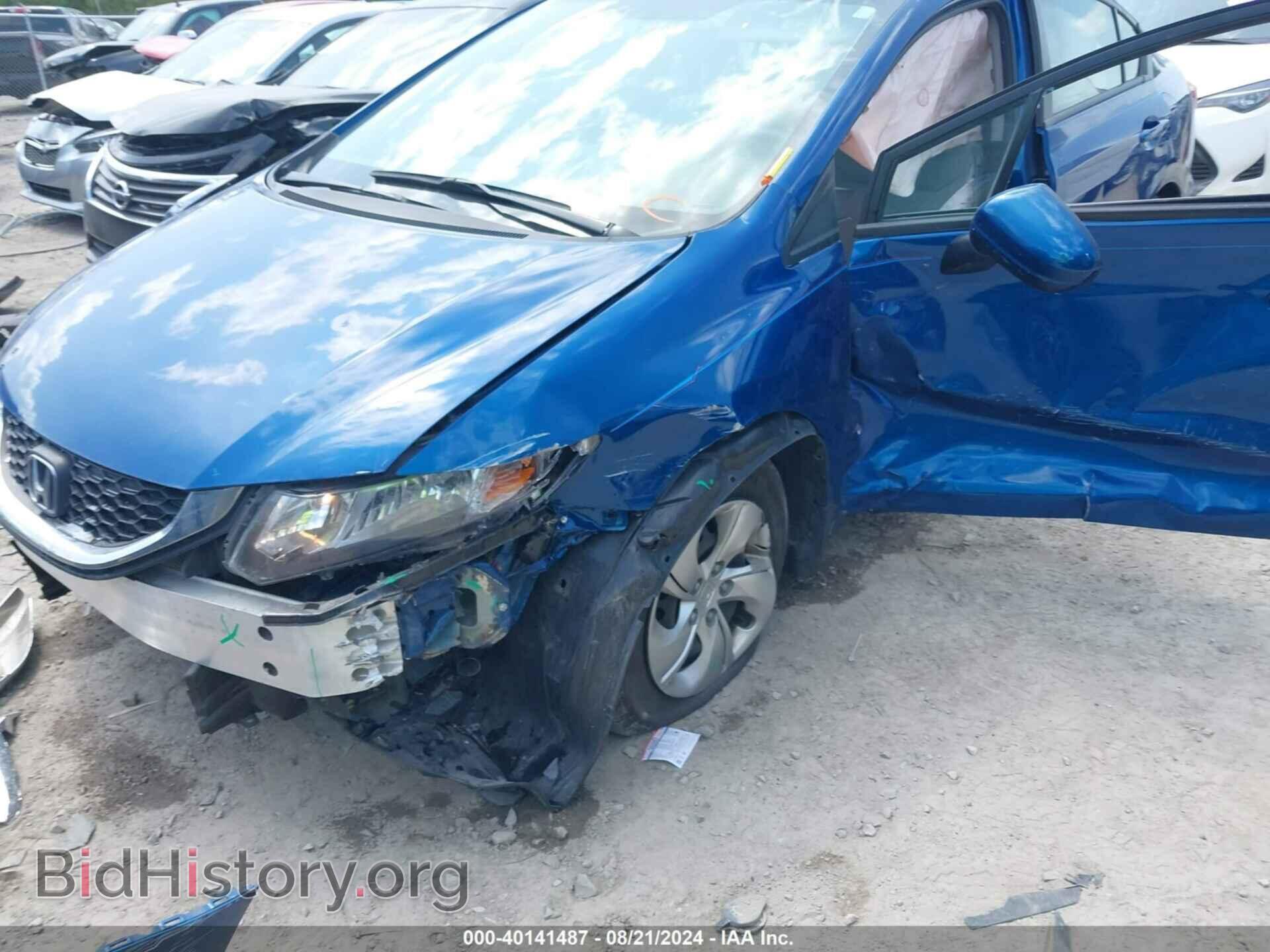 2014 HONDA CIVIC - VIN: 19XFB2F51EE005161 - Фото 6