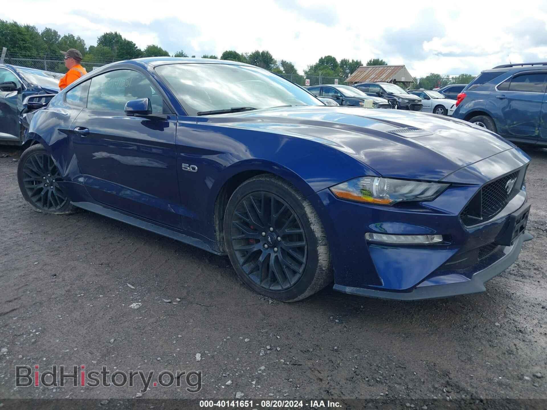 Фотография 1FA6P8CF5K5200887 - FORD MUSTANG 2019