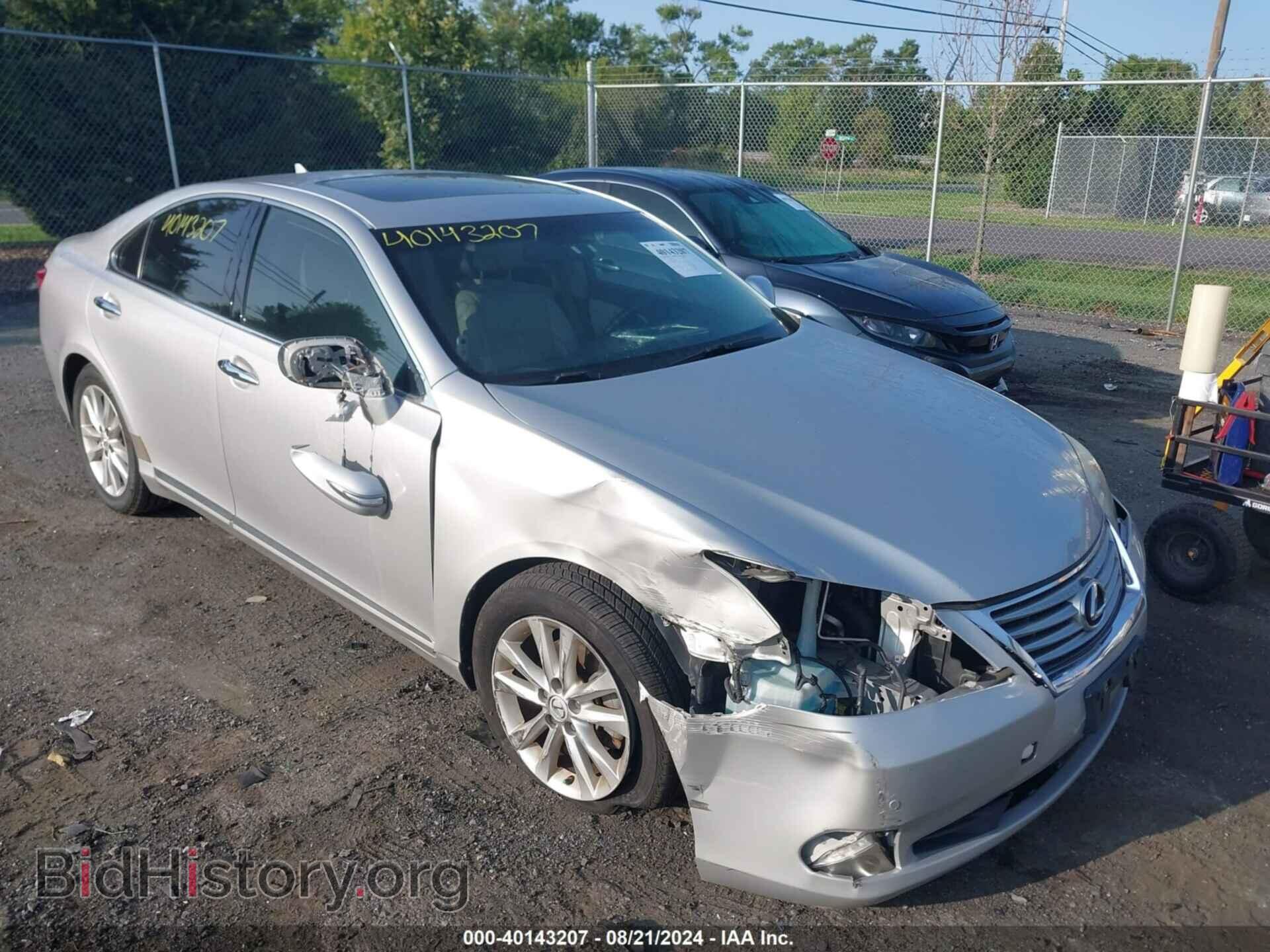 Photo JTHBK1EG1B2432083 - LEXUS ES 350 2011