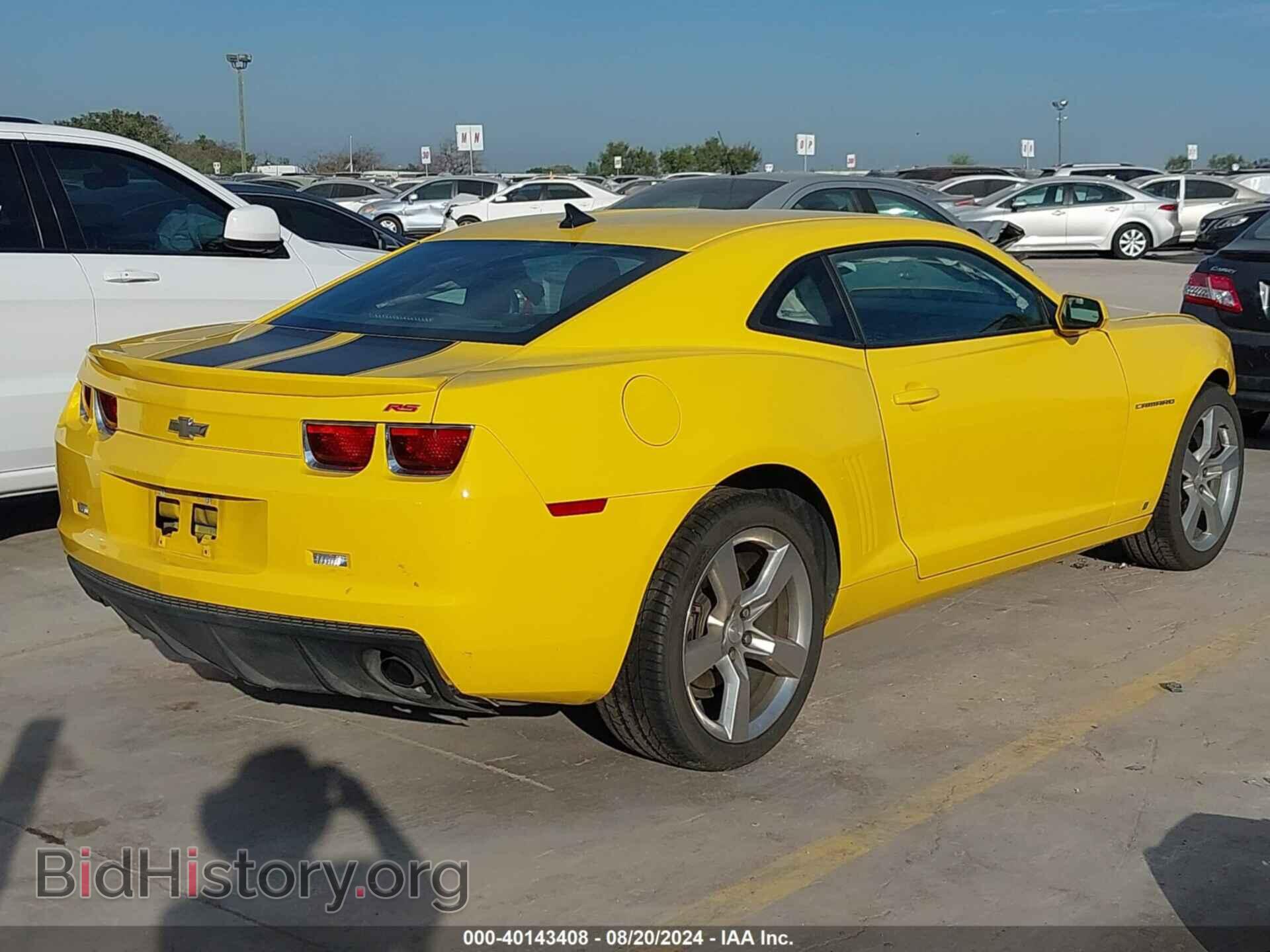 2010 CHEVROLET CAMARO - VIN: 2G1FB1EV2A9148536 - Фото 4