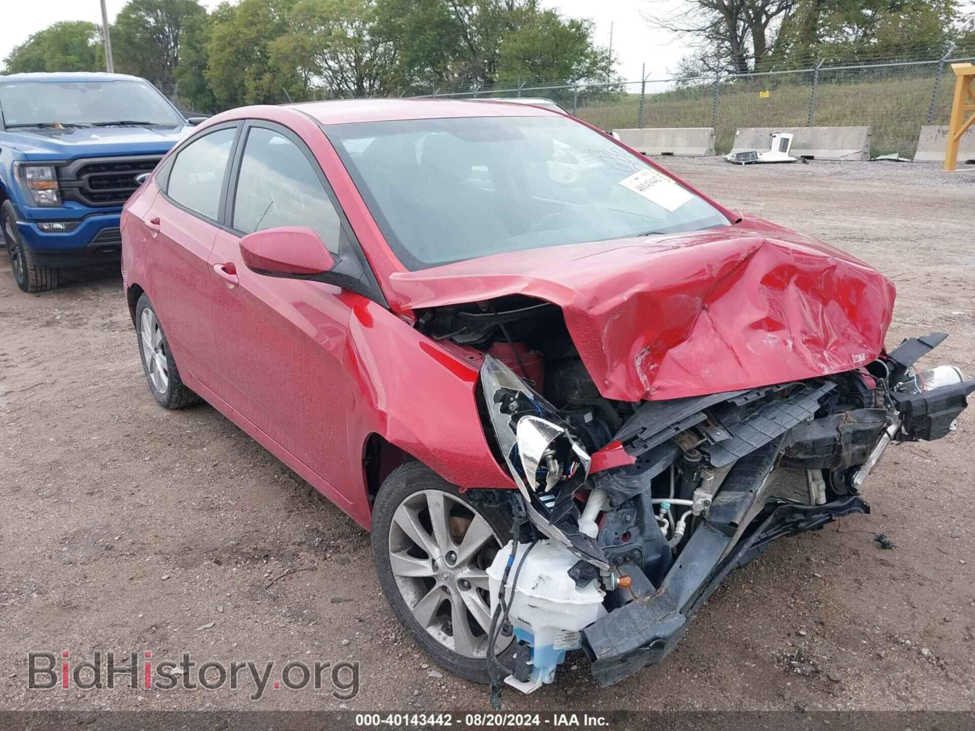 Фотография KMHCU4AE4DU282236 - HYUNDAI ACCENT 2013