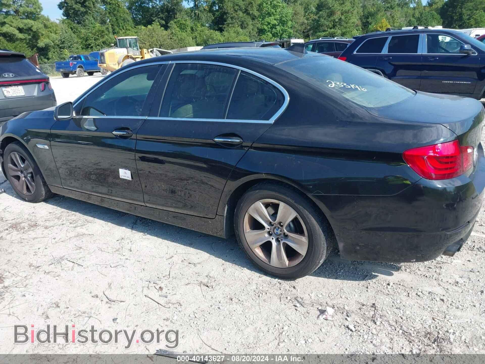 2013 BMW 528I - VIN: WBAXG5C58DD233196 - Фото 3