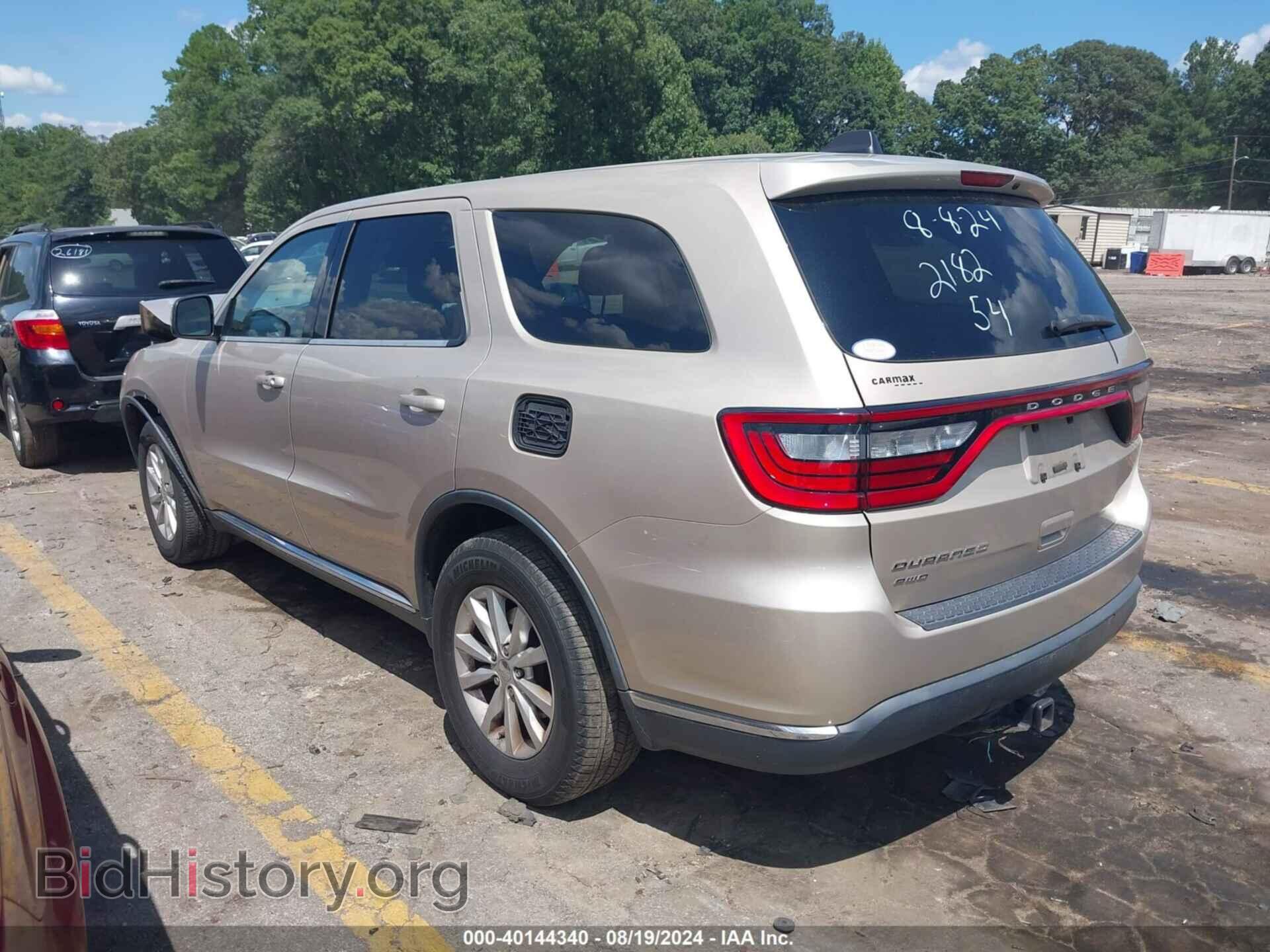 2015 DODGE DURANGO - VIN: 1C4RDJAG1FC892182 - Фото 3