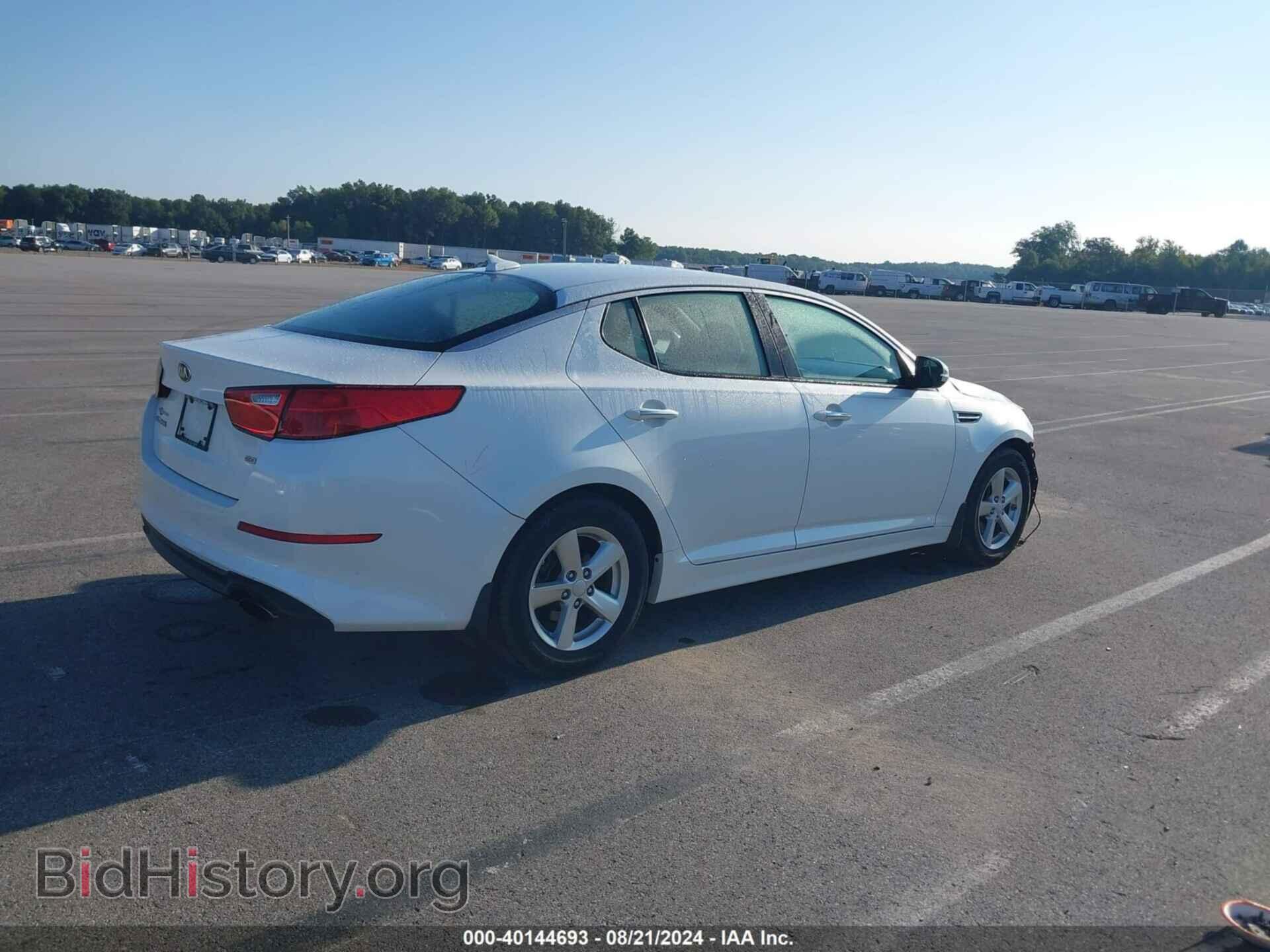 2015 KIA OPTIMA - VIN: KNAGM4A73F5648043 - Фото 4