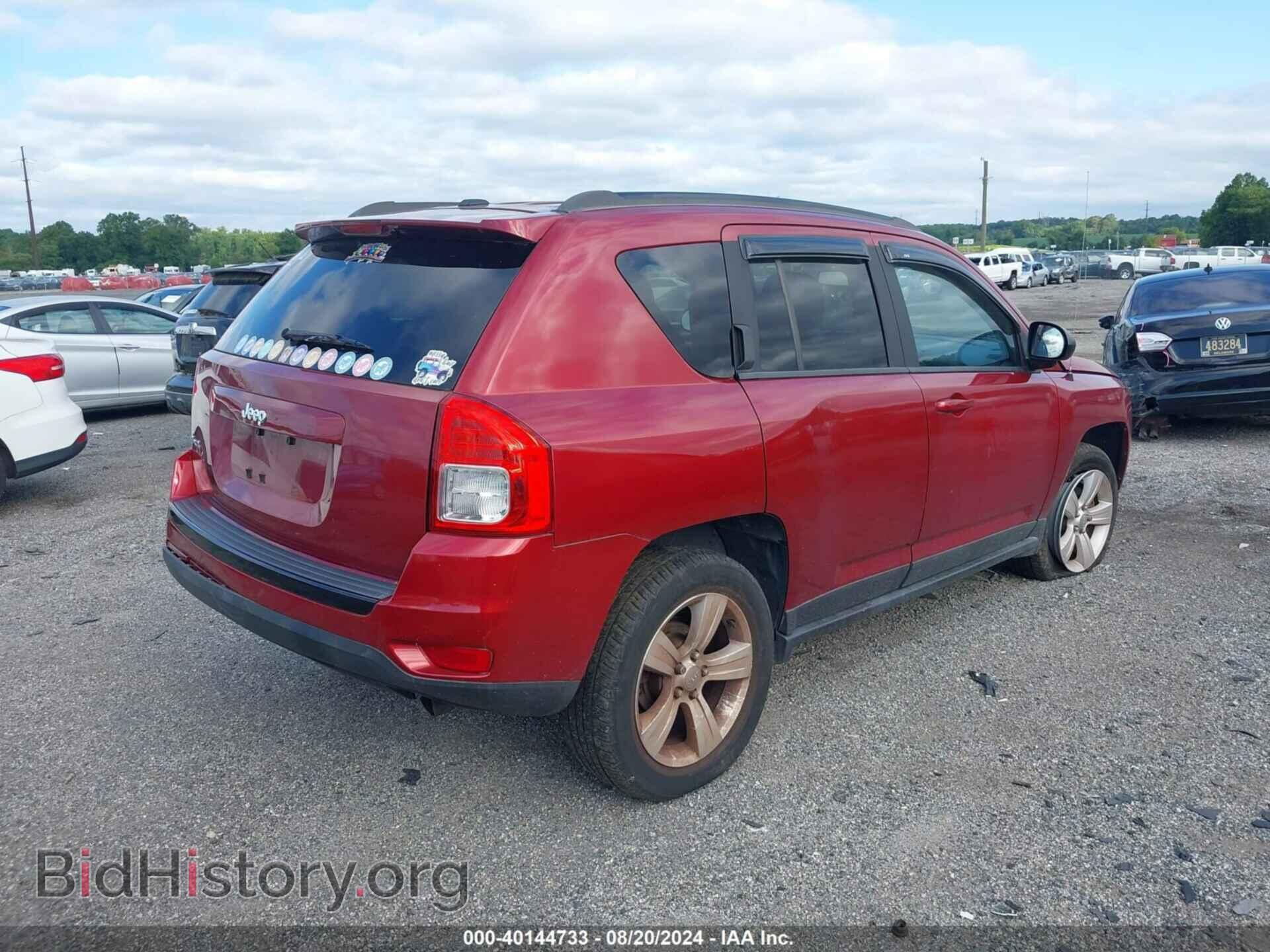 2012 JEEP COMPASS - VIN: 1C4NJDEB1CD689824 - Фото 4