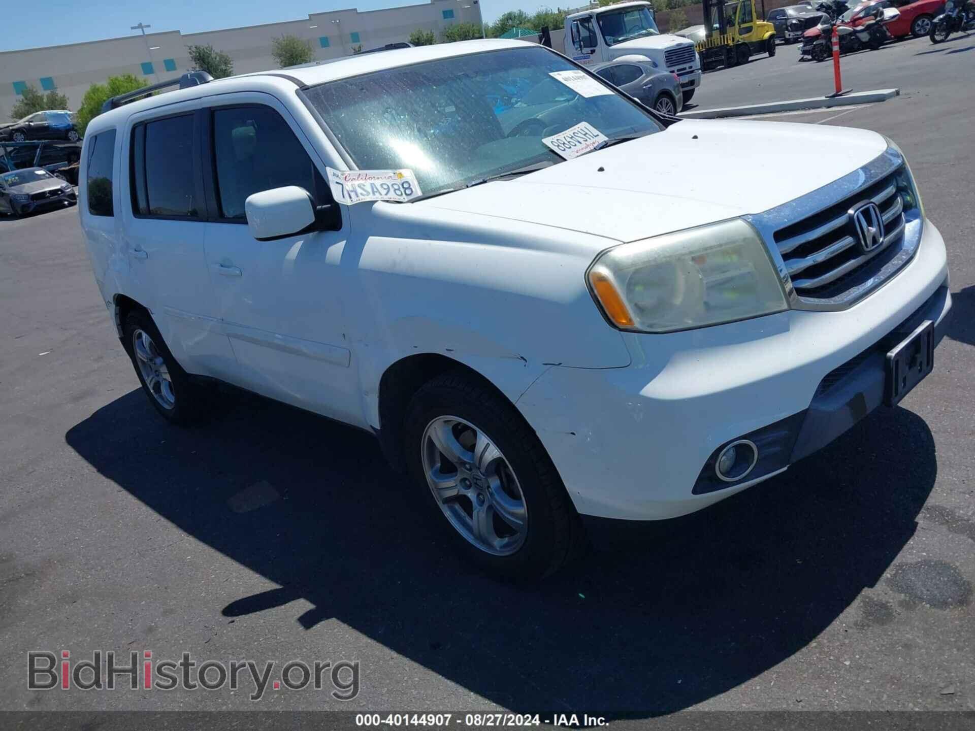 Фотография 5FNYF3H58CB033787 - HONDA PILOT 2012