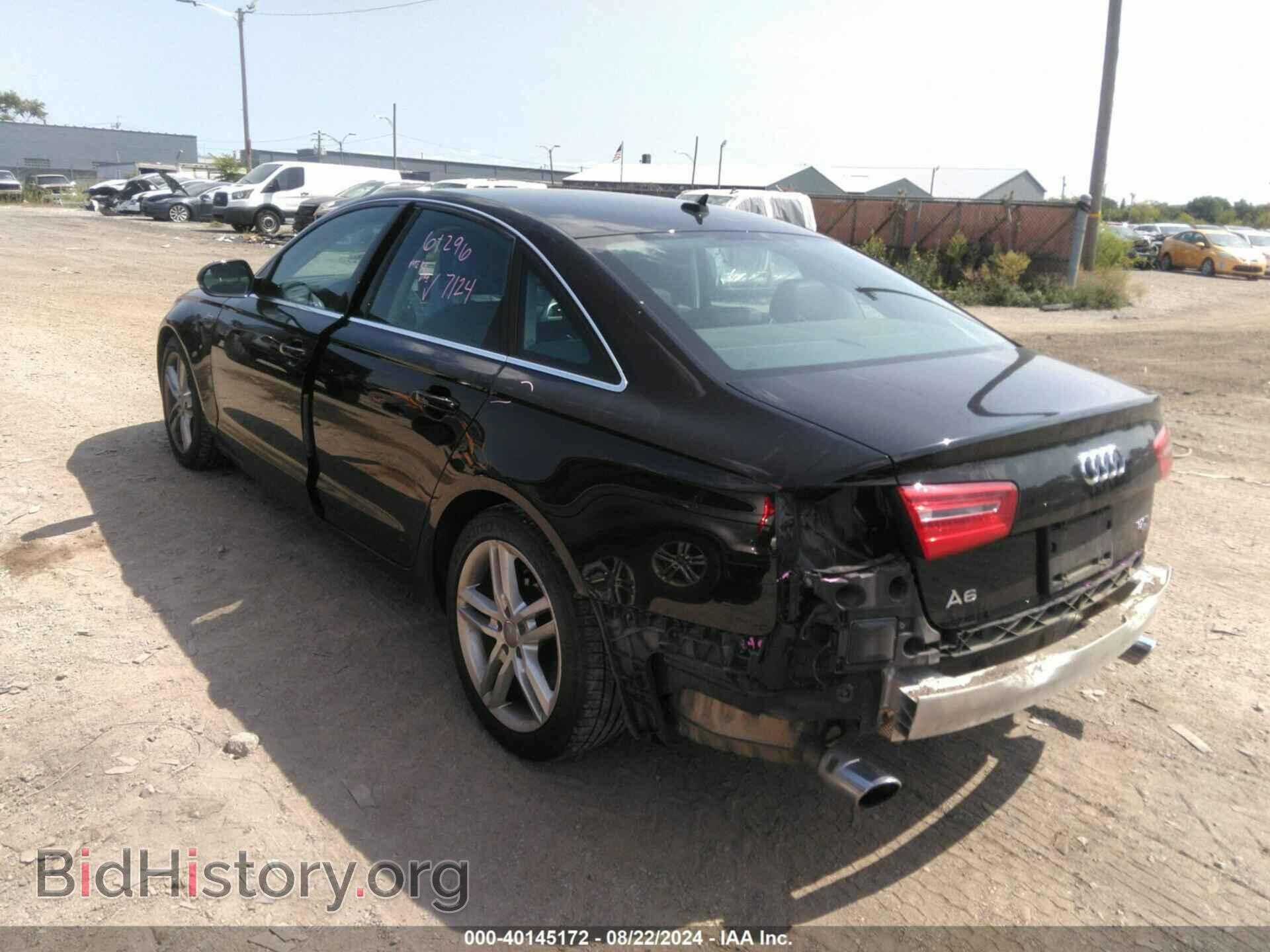 2012 AUDI A6 - VIN: WAUBGAFC9CN022482 - Фото 3