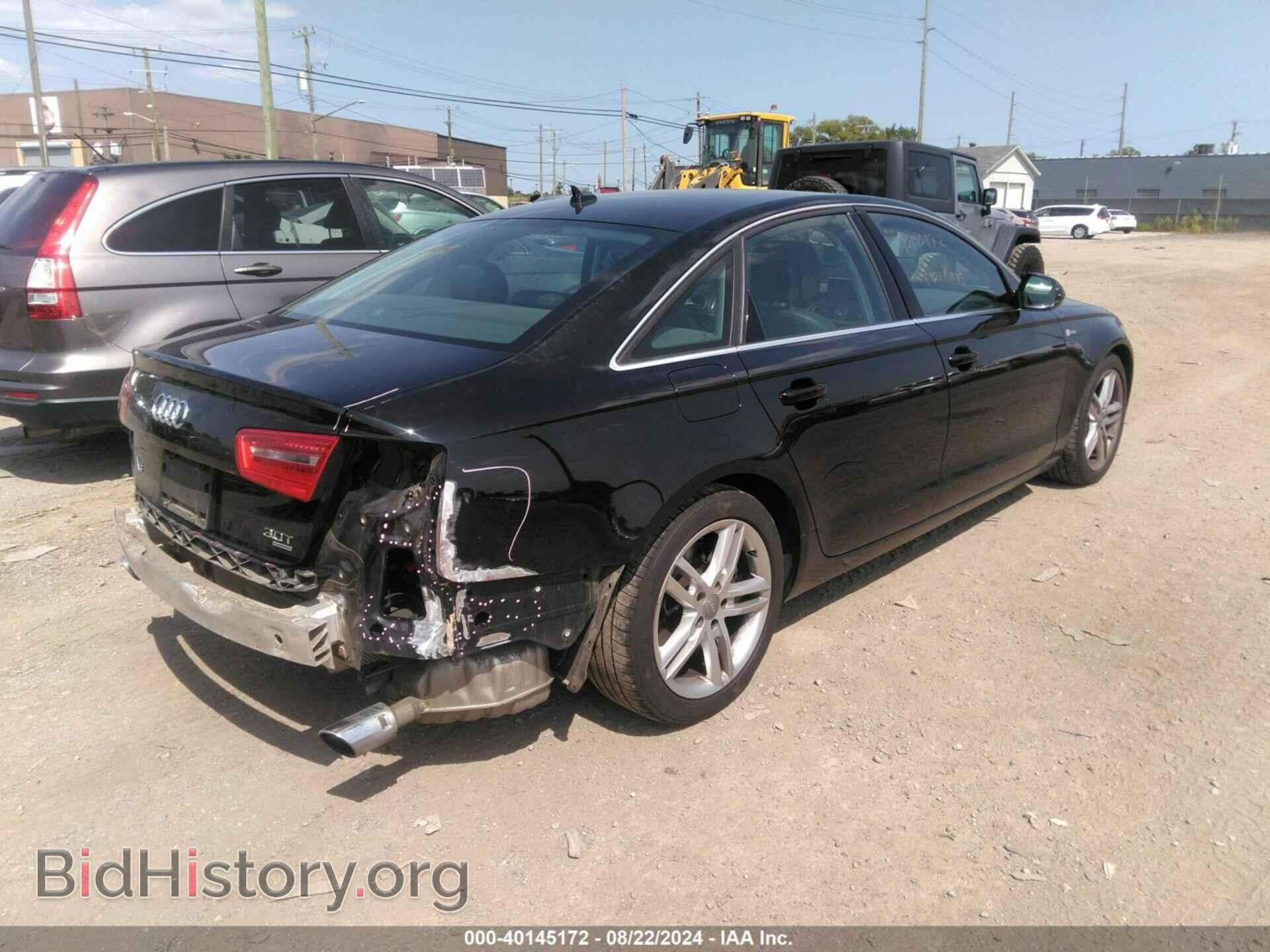 2012 AUDI A6 - VIN: WAUBGAFC9CN022482 - Фото 4