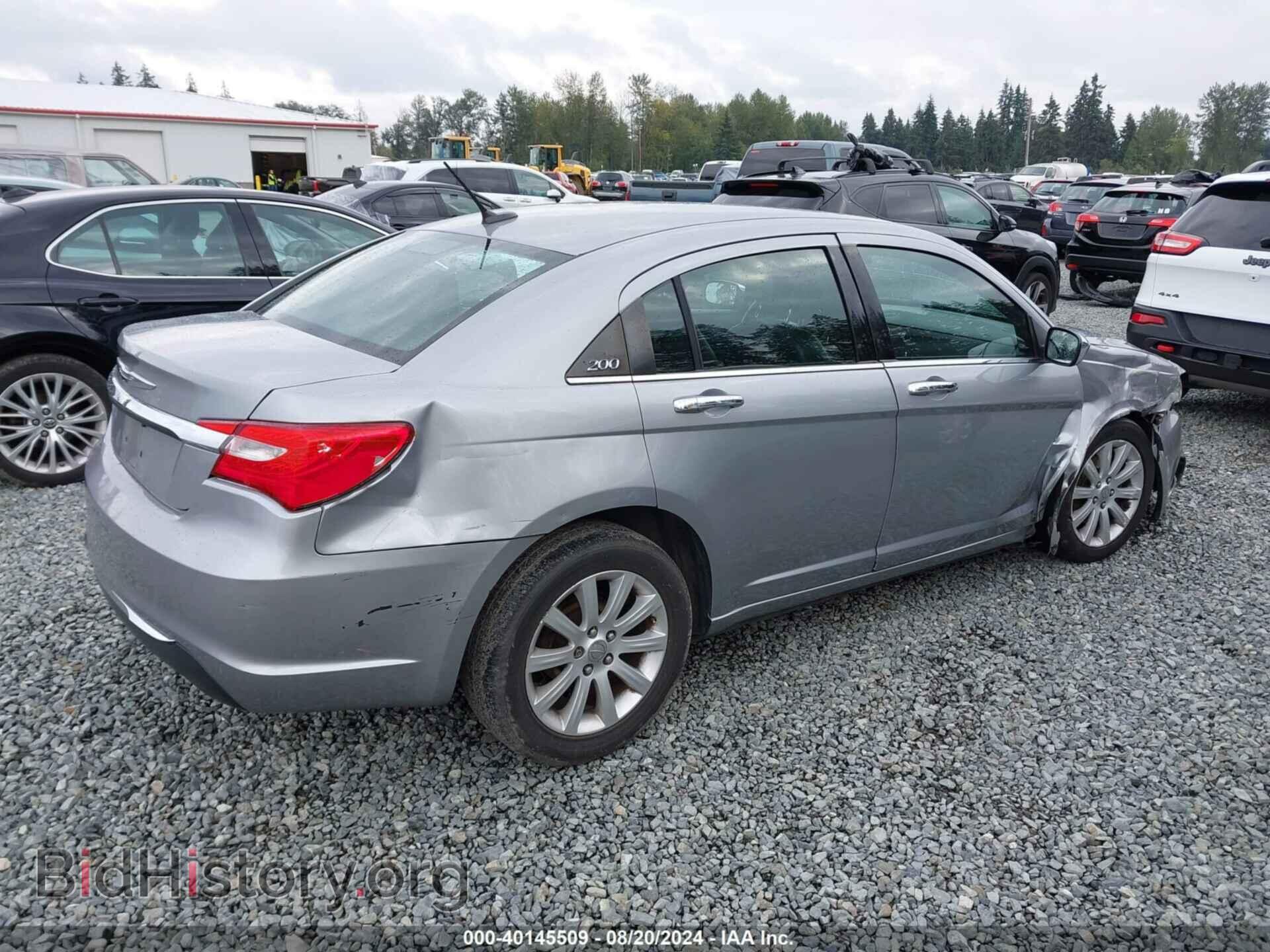 2013 CHRYSLER 200 - VIN: 1C3CCBCG4DN701209 - Фото 4