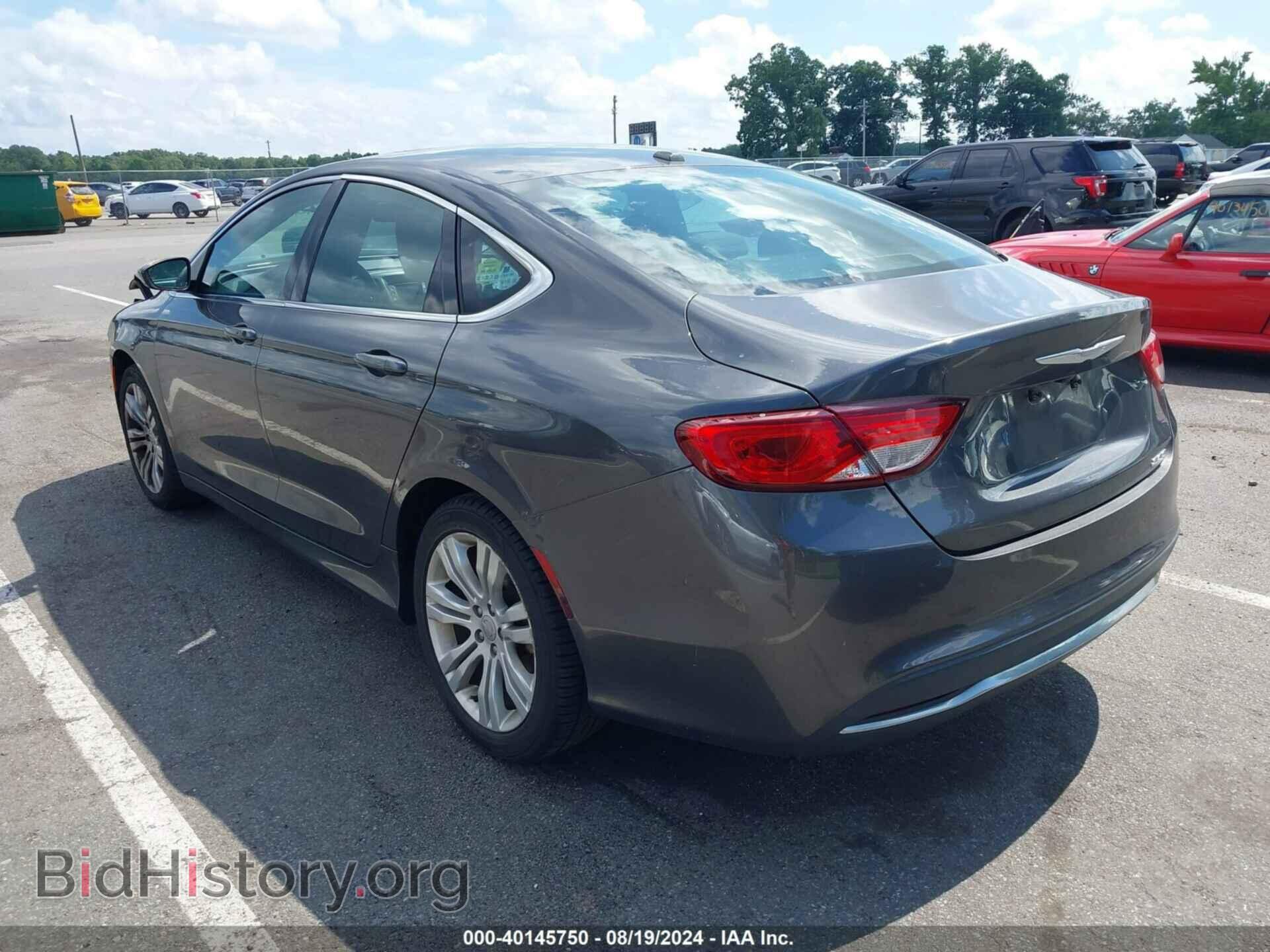 2016 CHRYSLER 200 - VIN: 1C3CCCAB7GN109868 - Фото 3