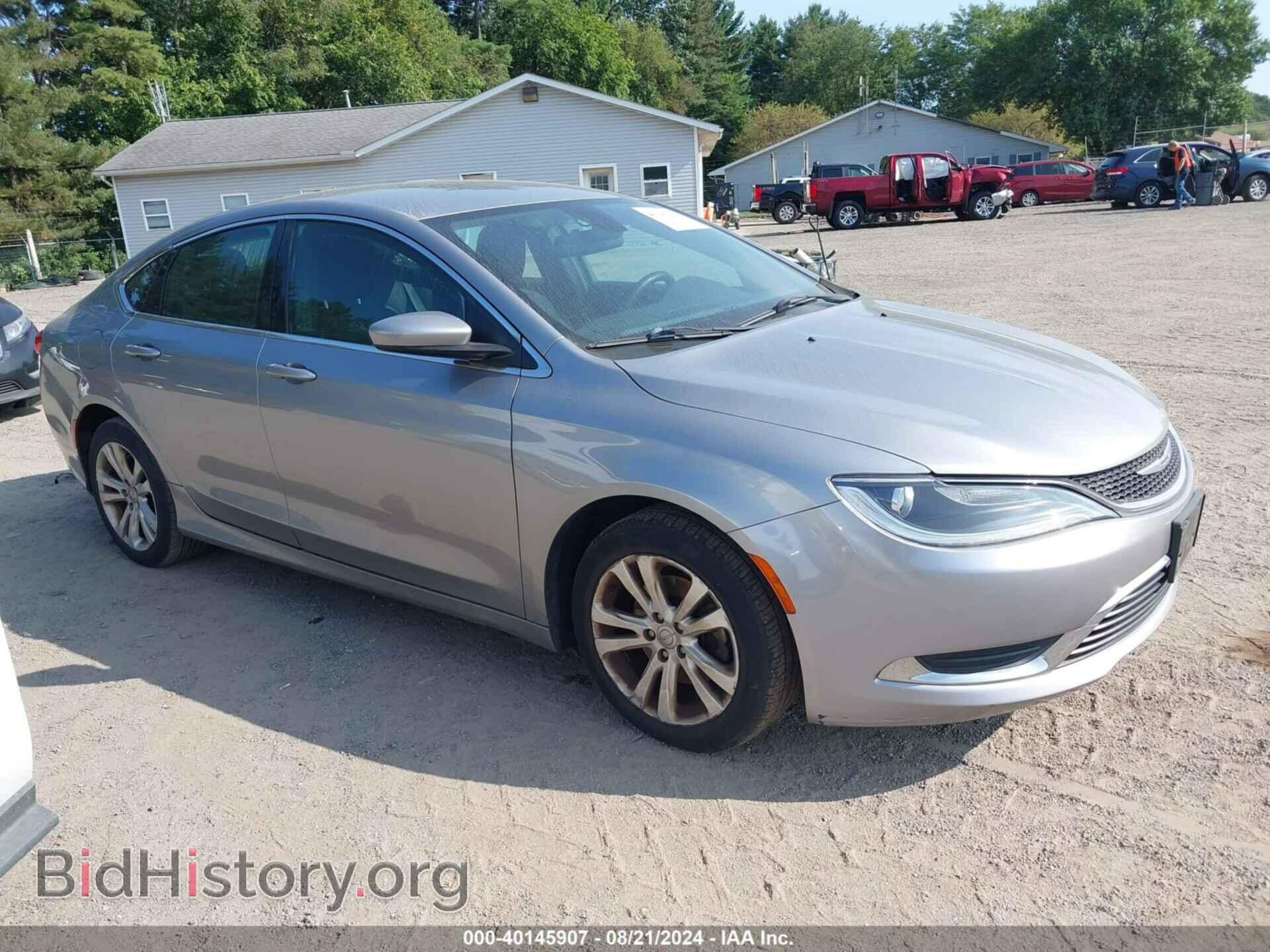Фотография 1C3CCCAB4GN138227 - CHRYSLER 200 2016